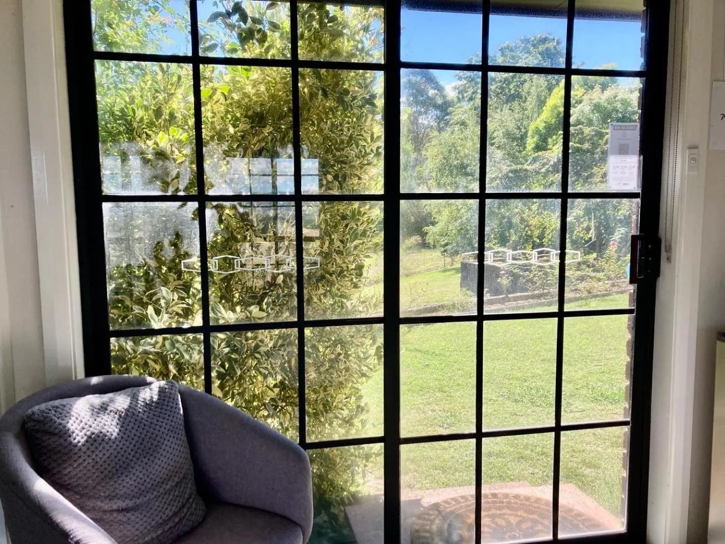 Garden view in Rosewhite House