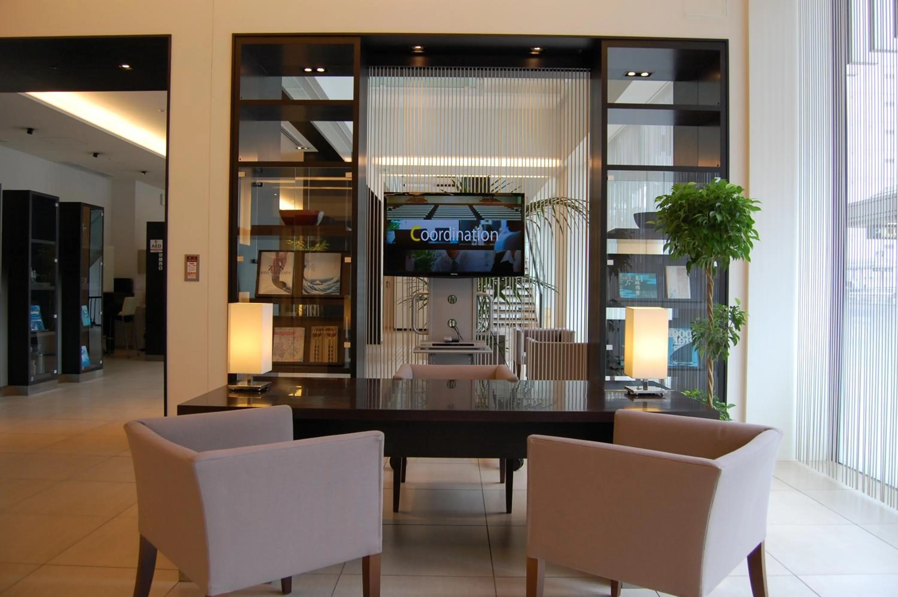 Lobby or reception in Cross Wave Umeda