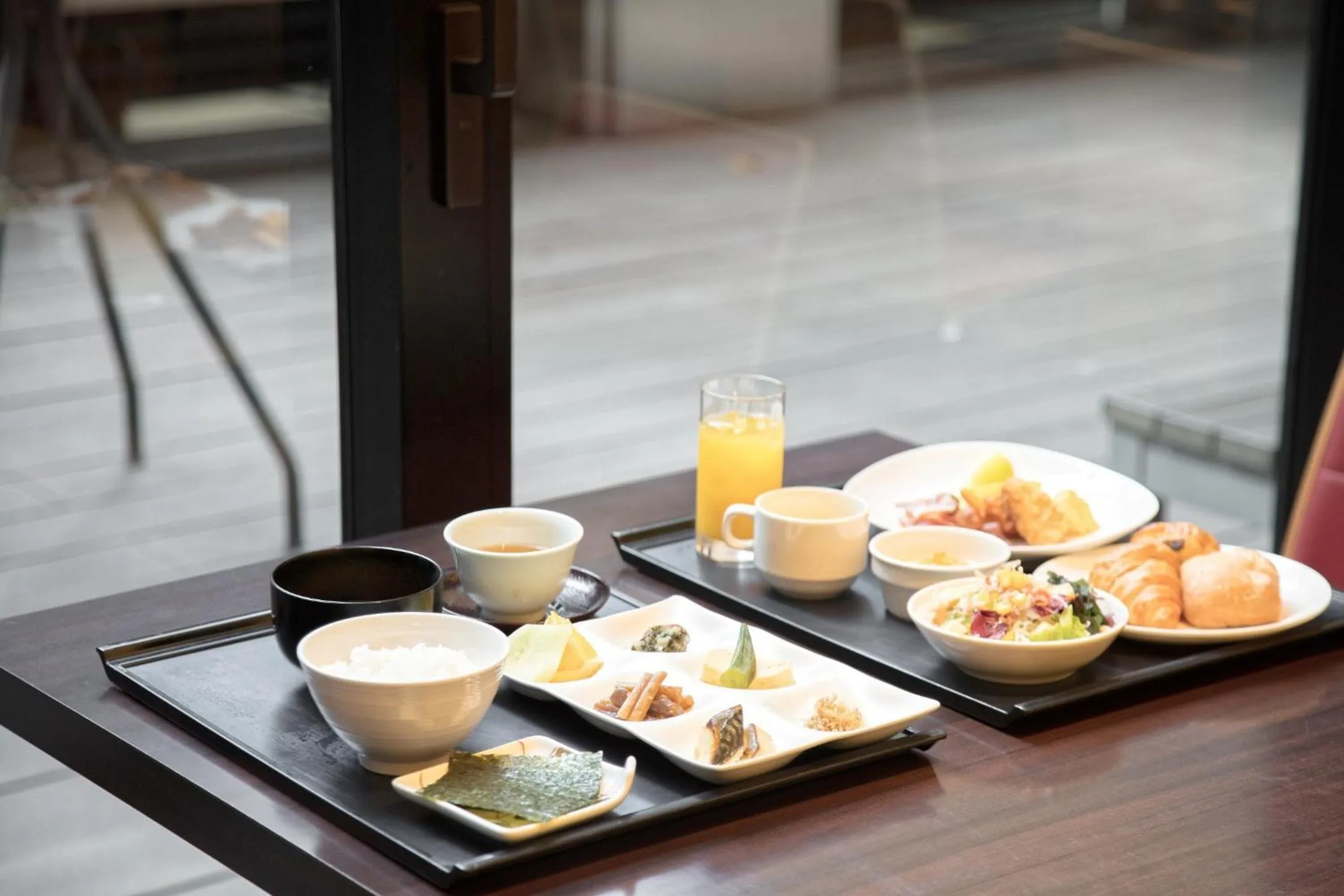 Breakfast in Cross Wave Umeda