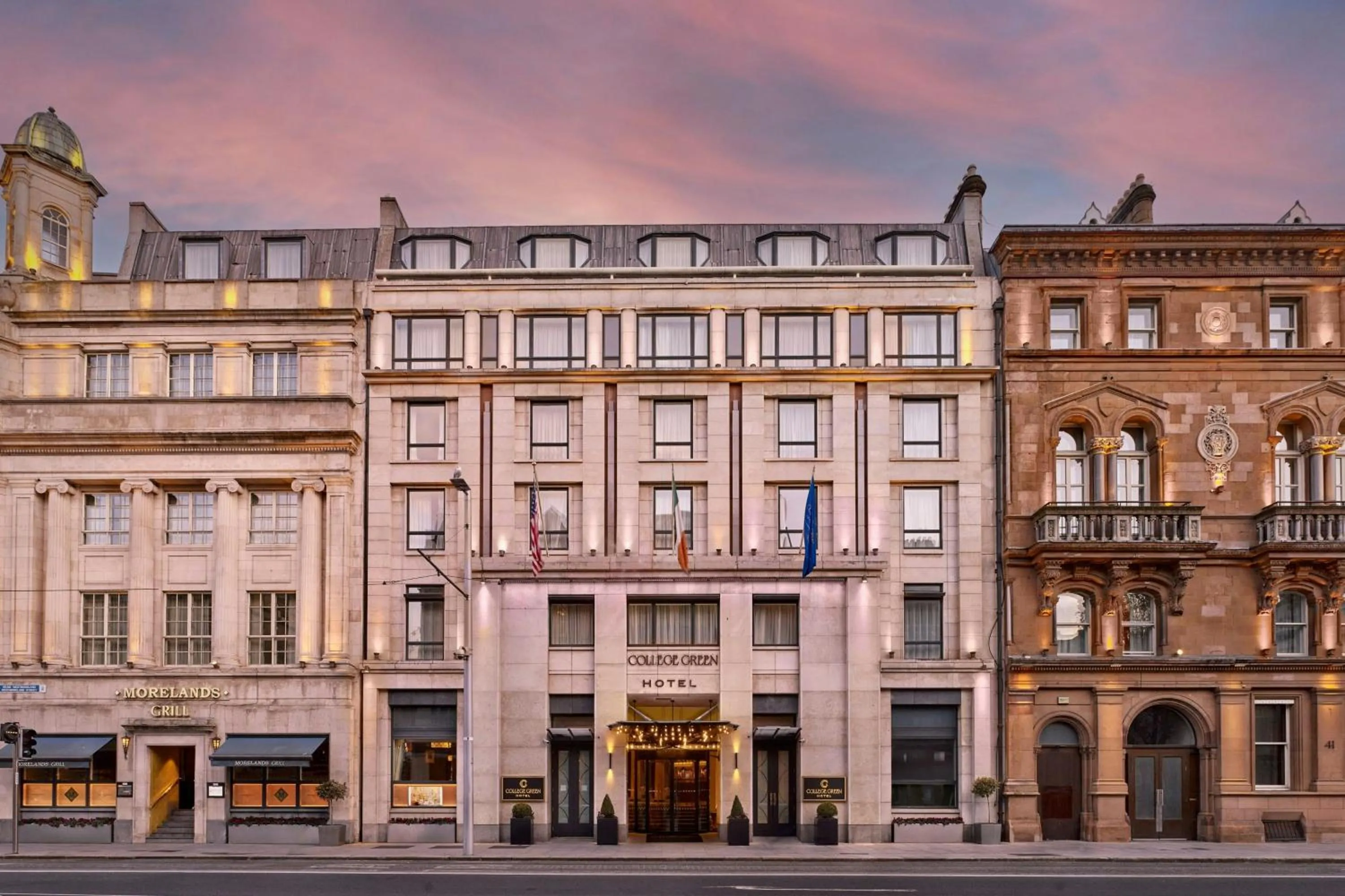 Property building in The College Green Dublin Hotel, Autograph Collection