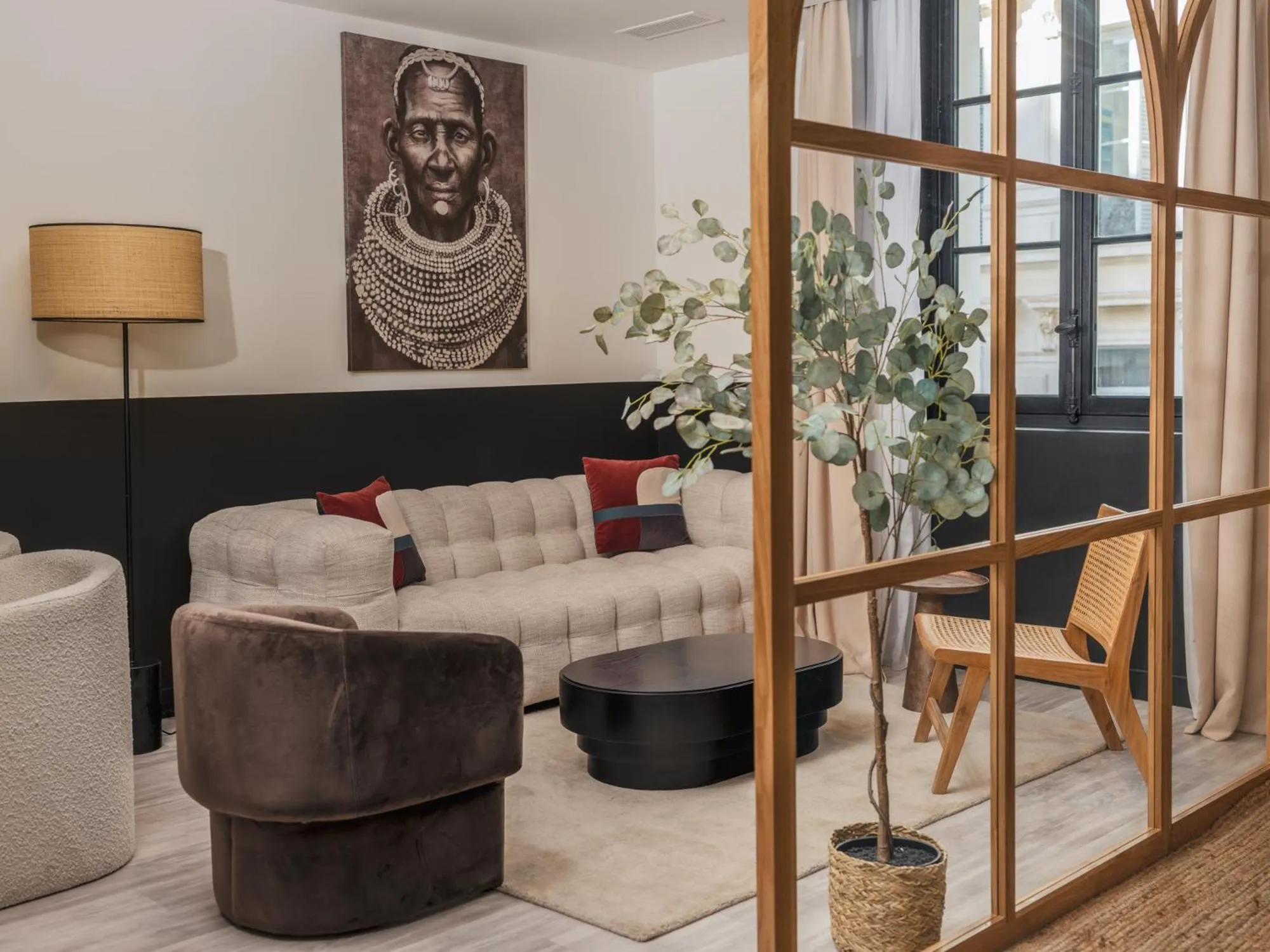 Living room in Maisons du Monde Hôtel & Suites - Marseille Vieux Port