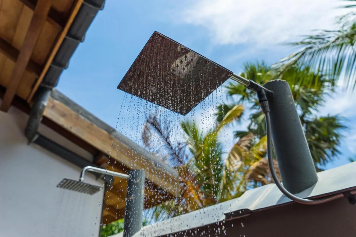 Shower in Babar Point