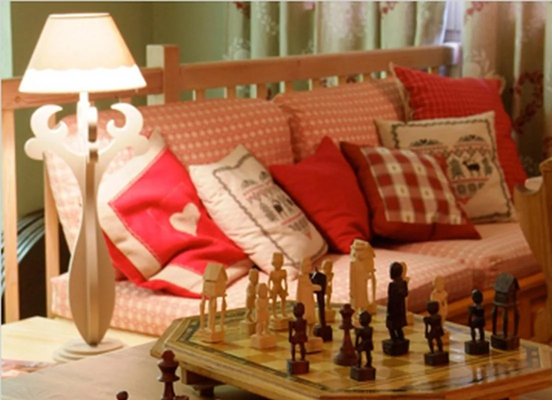 Living room in Hôtel Restaurant La Tourmaline