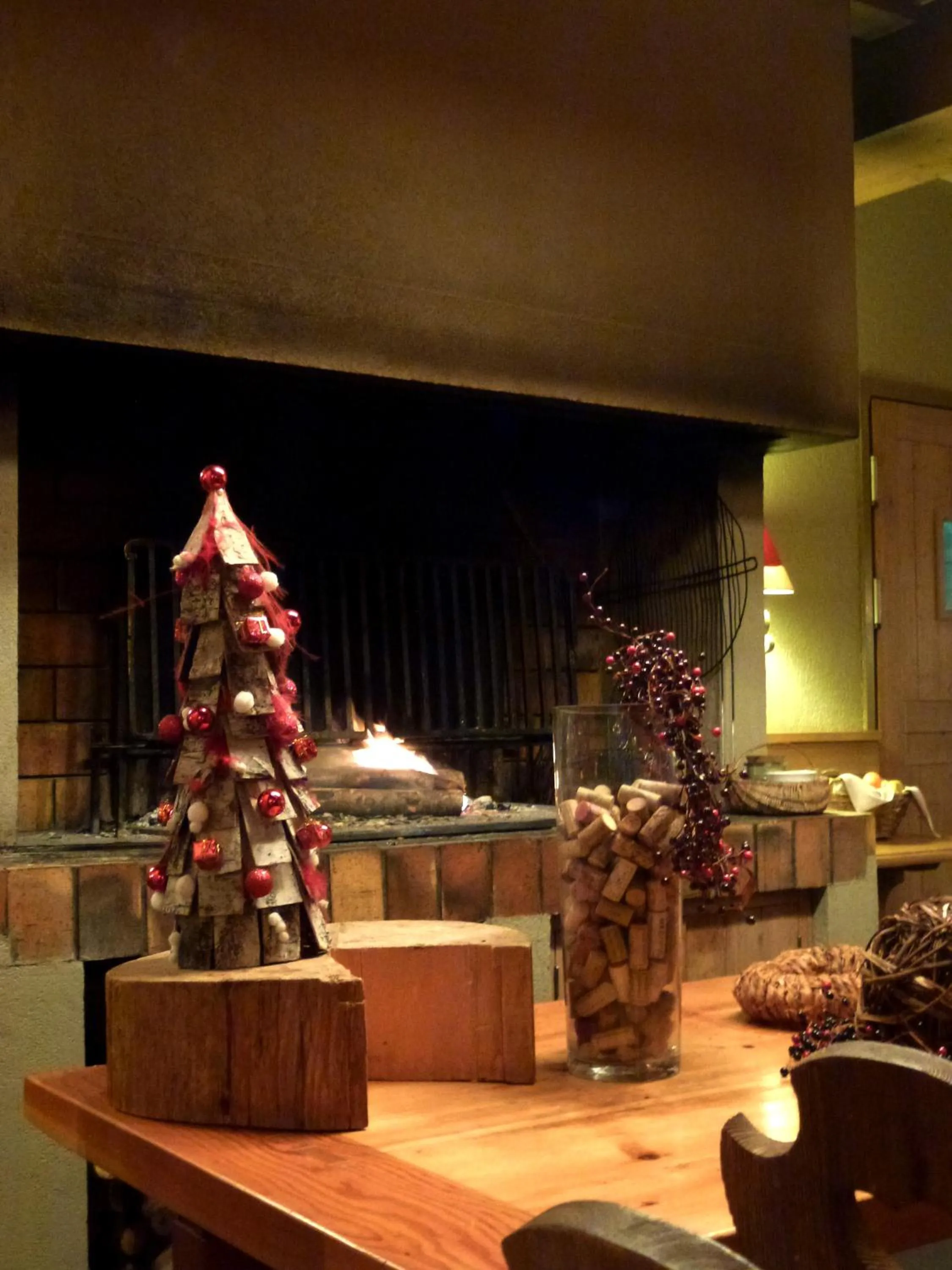 Decorative detail in Hôtel Restaurant La Tourmaline