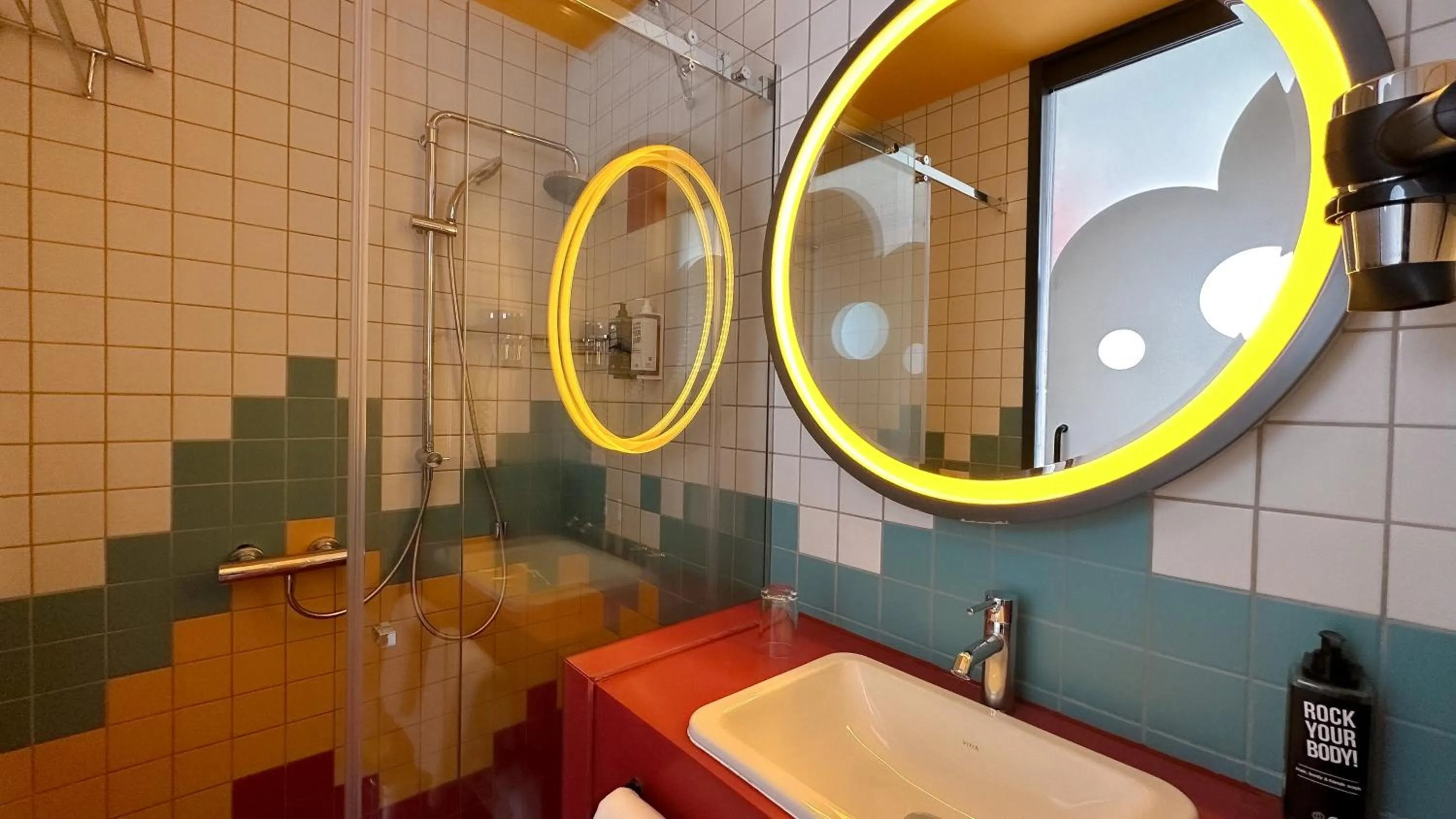 Shower in ibis Styles Tbilisi Center