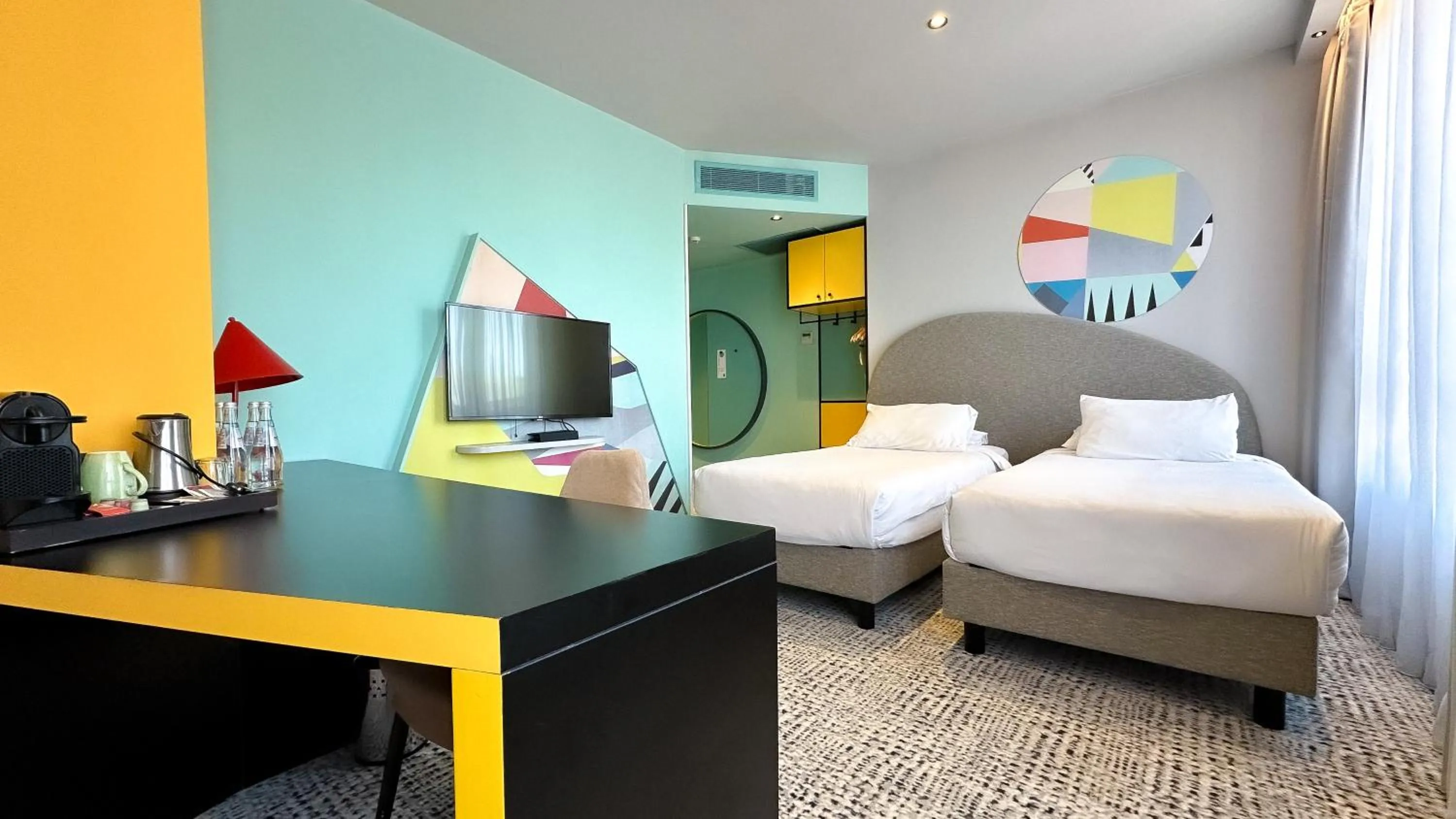 Bed in ibis Styles Tbilisi Center