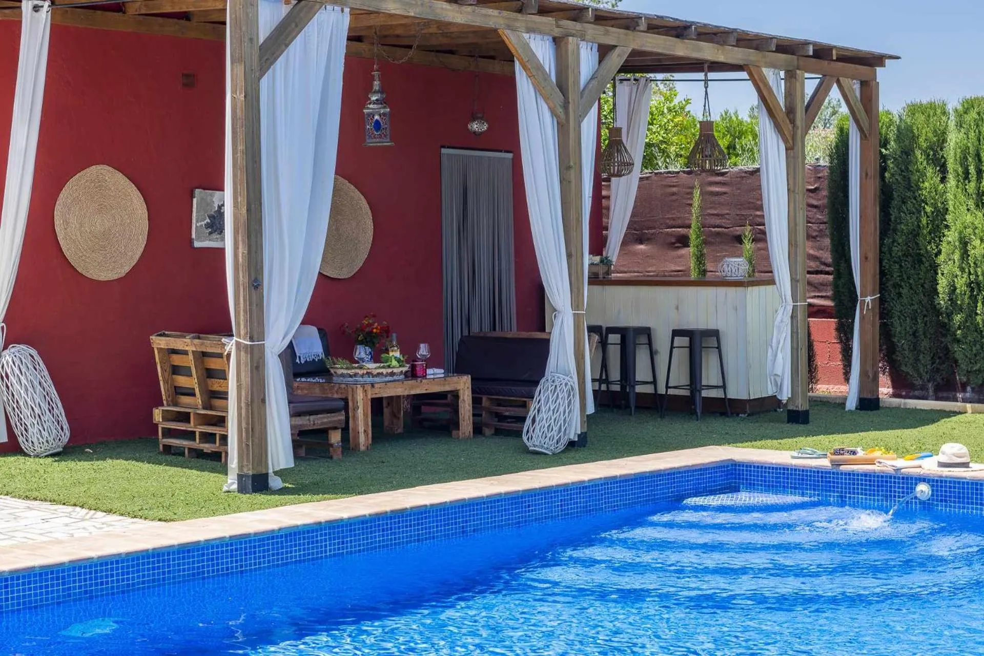 BBQ facilities in Casa Rural Villa Felisa