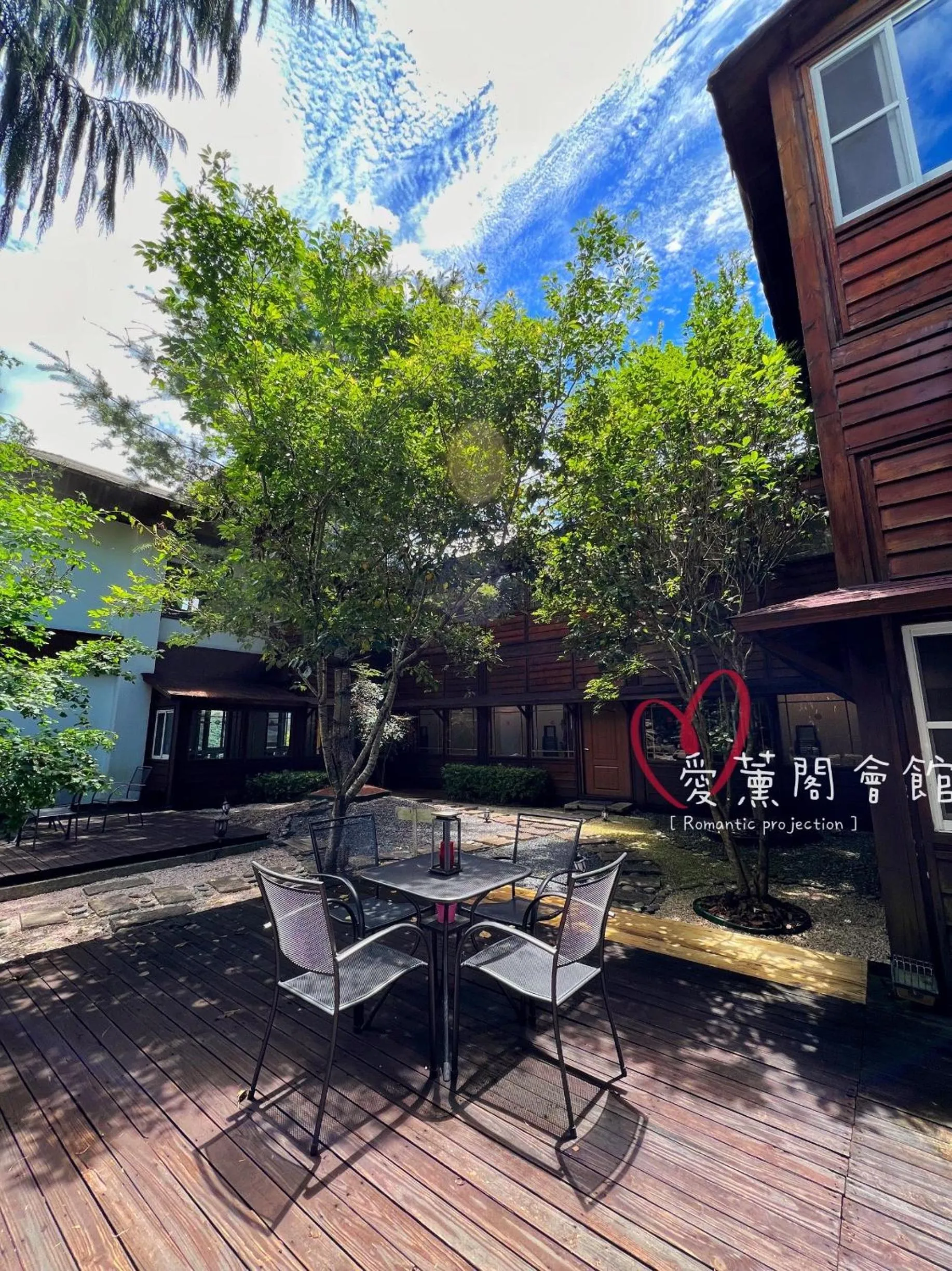 Garden view in I-think Resort