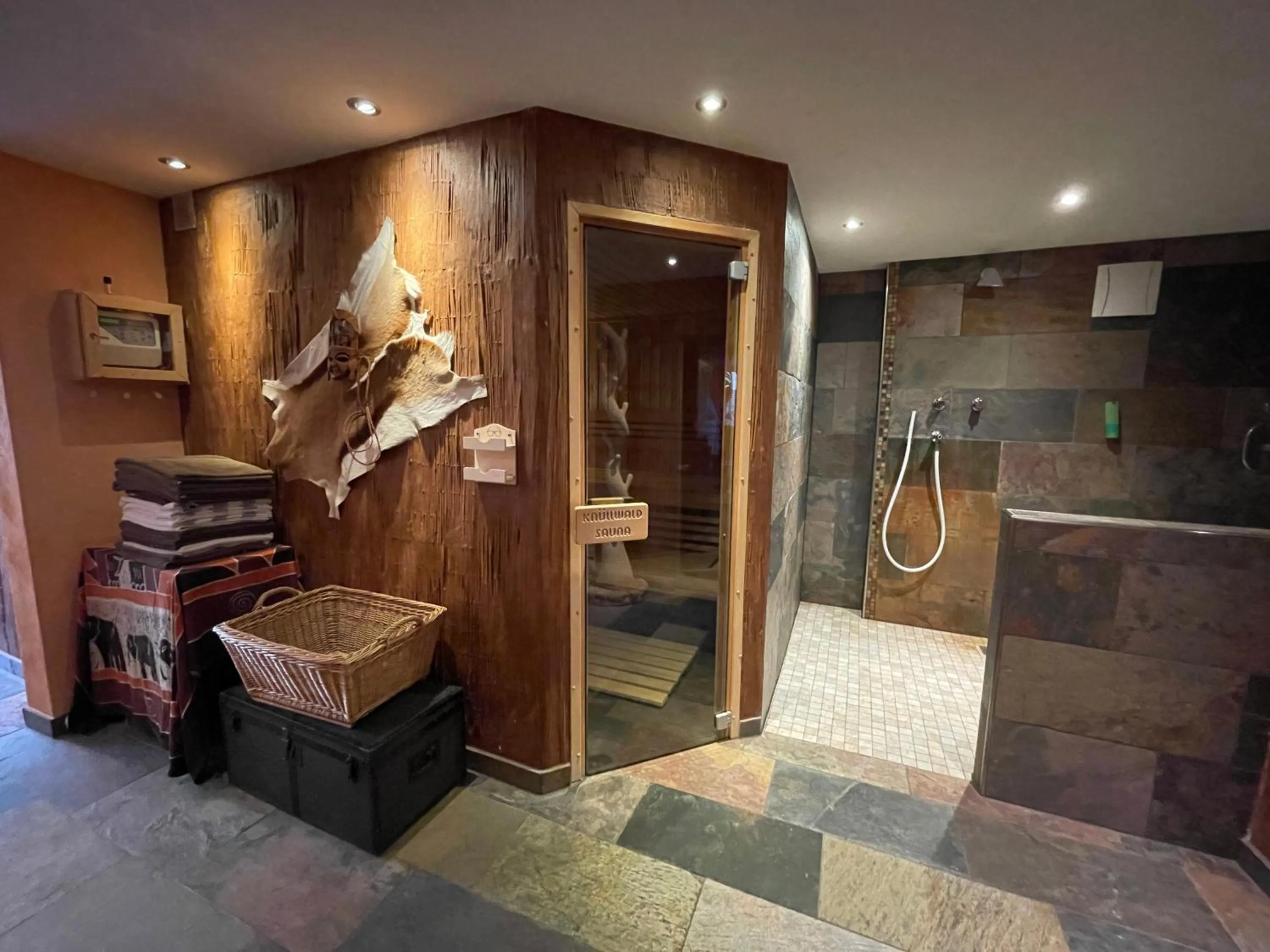 Sauna in Landhotel Karin