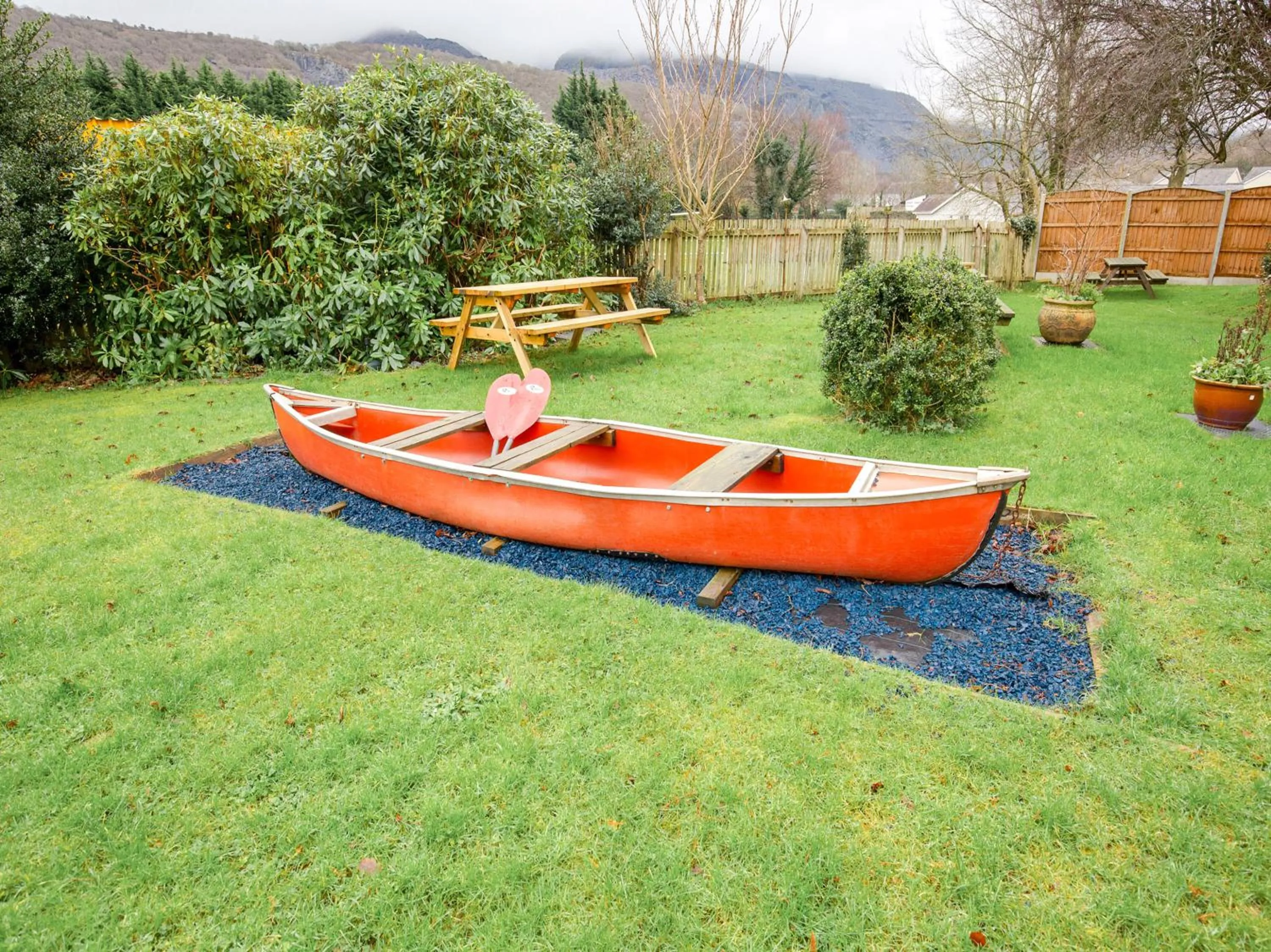 Garden in Padarn Hotel