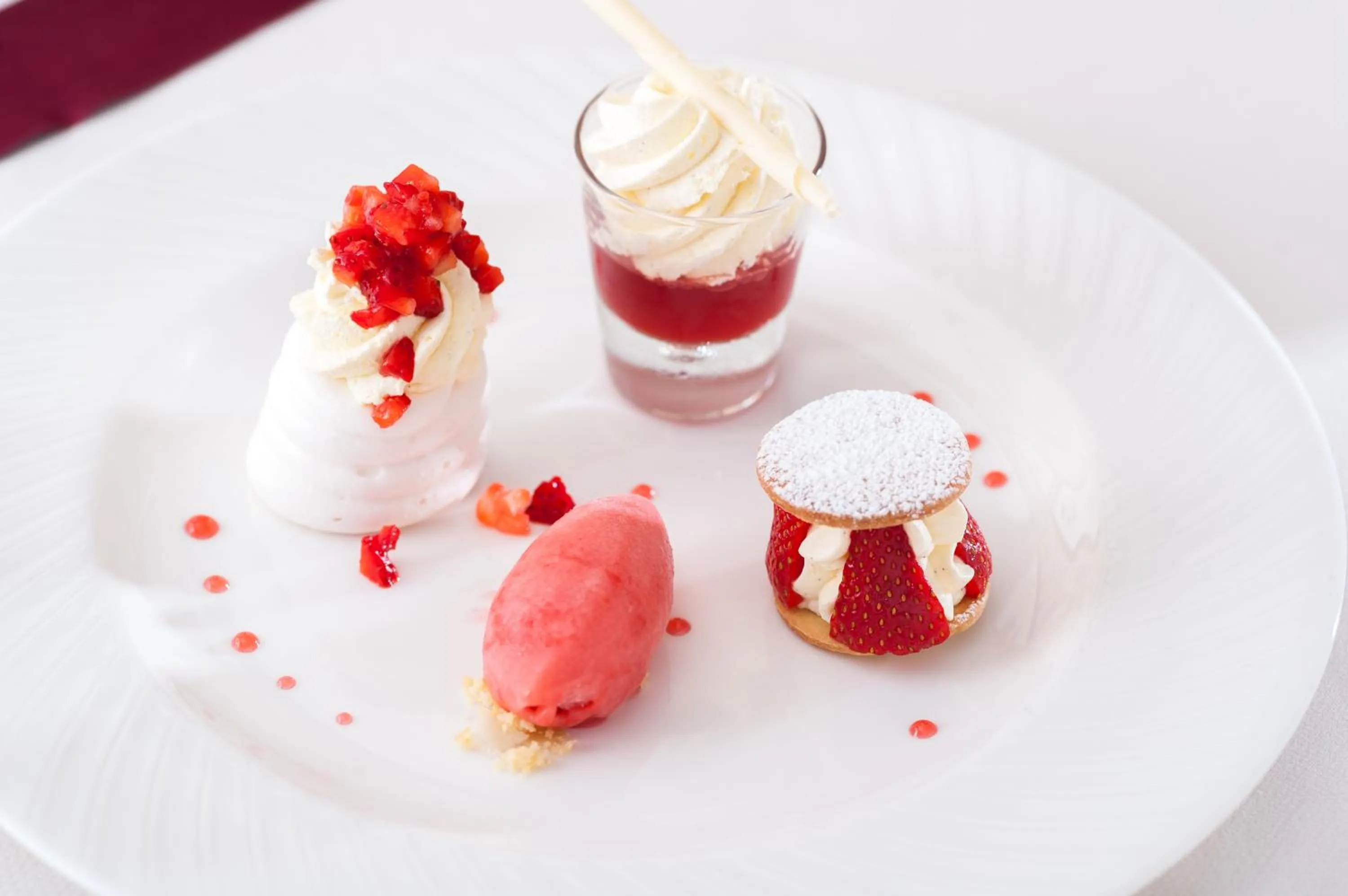 Food and drinks in Summer Lodge Country House Hotel