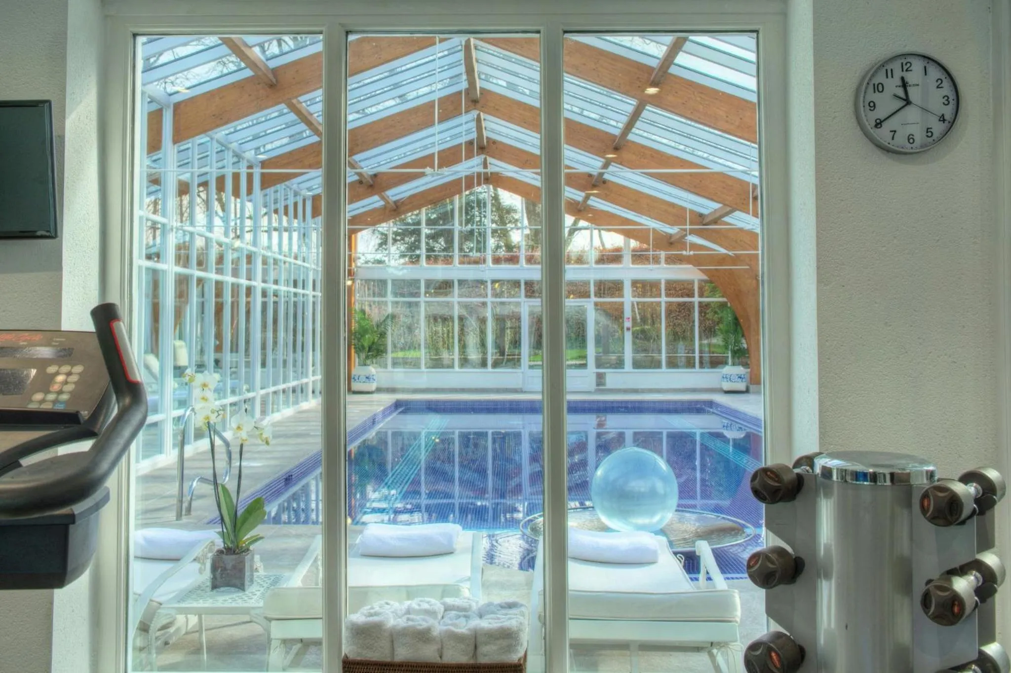 Fitness centre/facilities in Summer Lodge Country House Hotel