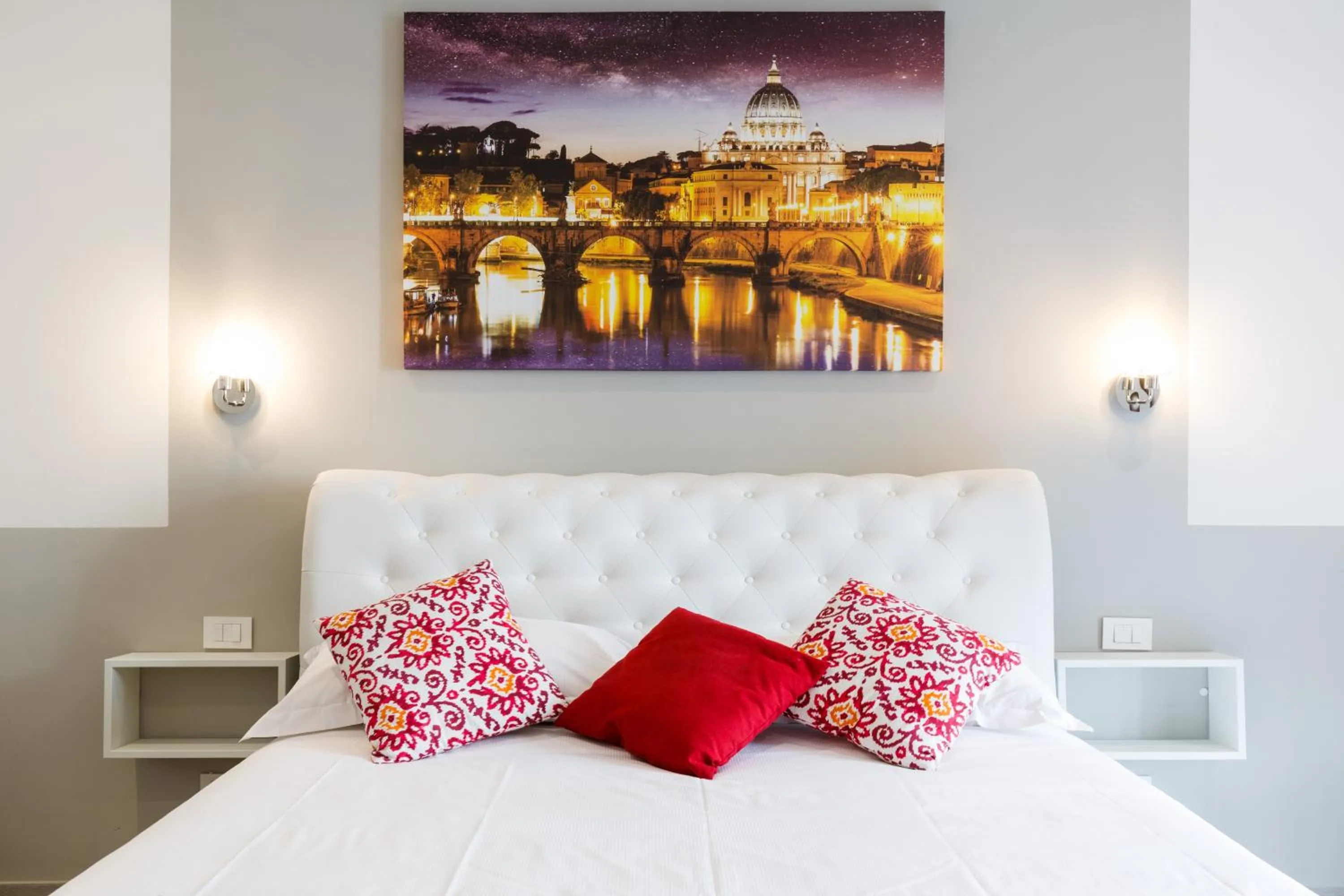 Bed in Sallustio Fine Rooms Guest House