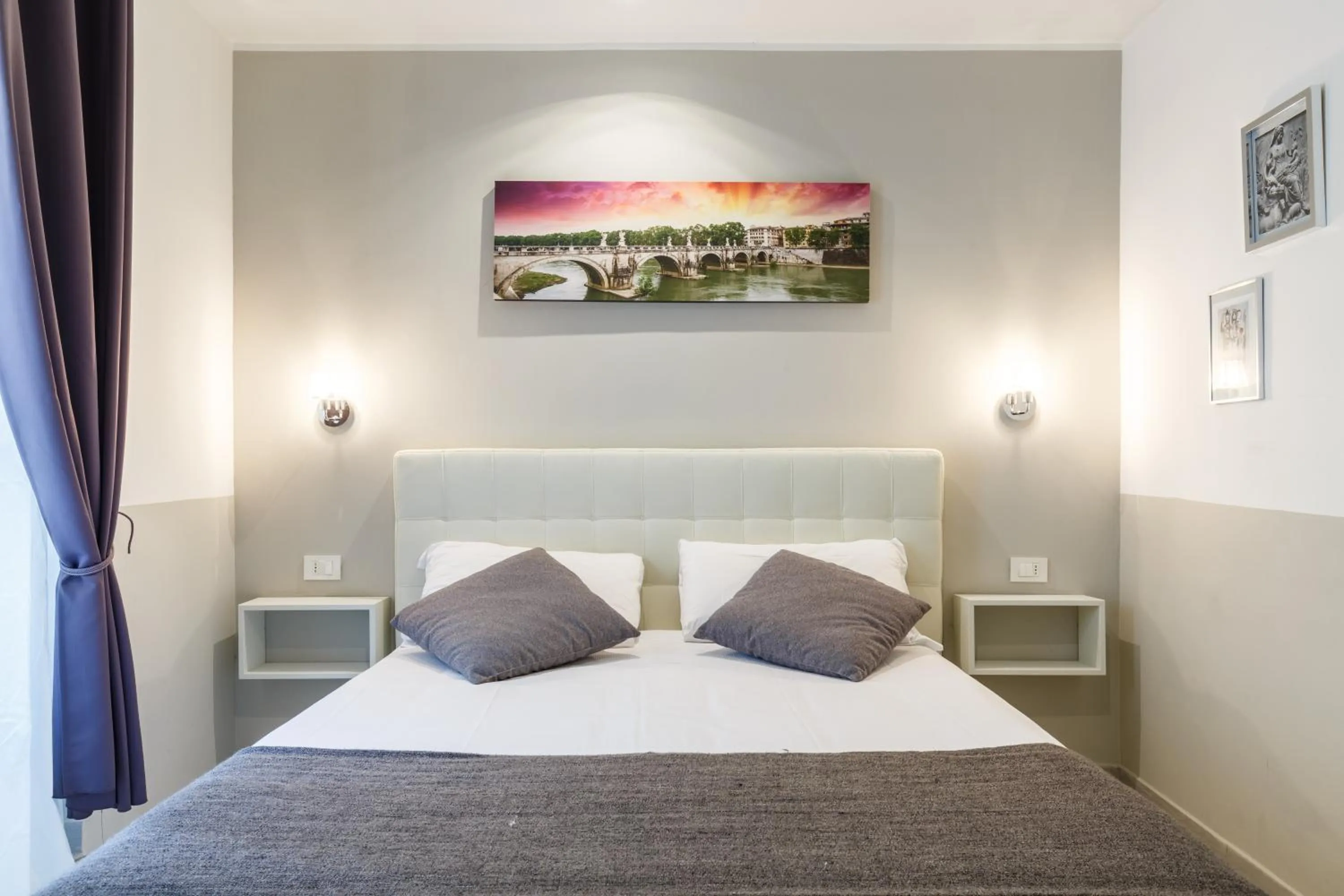 Bed in Sallustio Fine Rooms Guest House