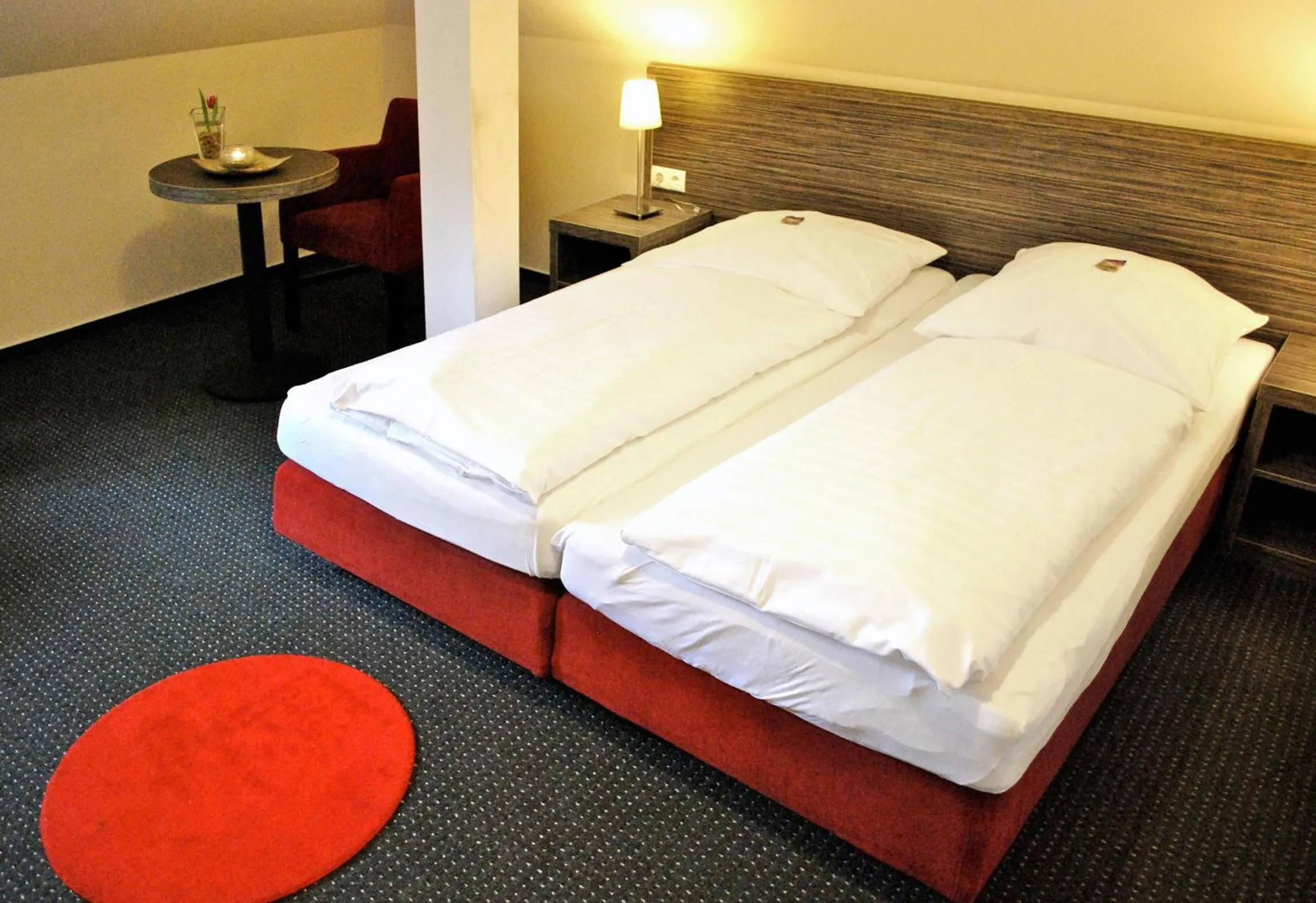 Bed in Hotel Dietrichsdorfer Hof