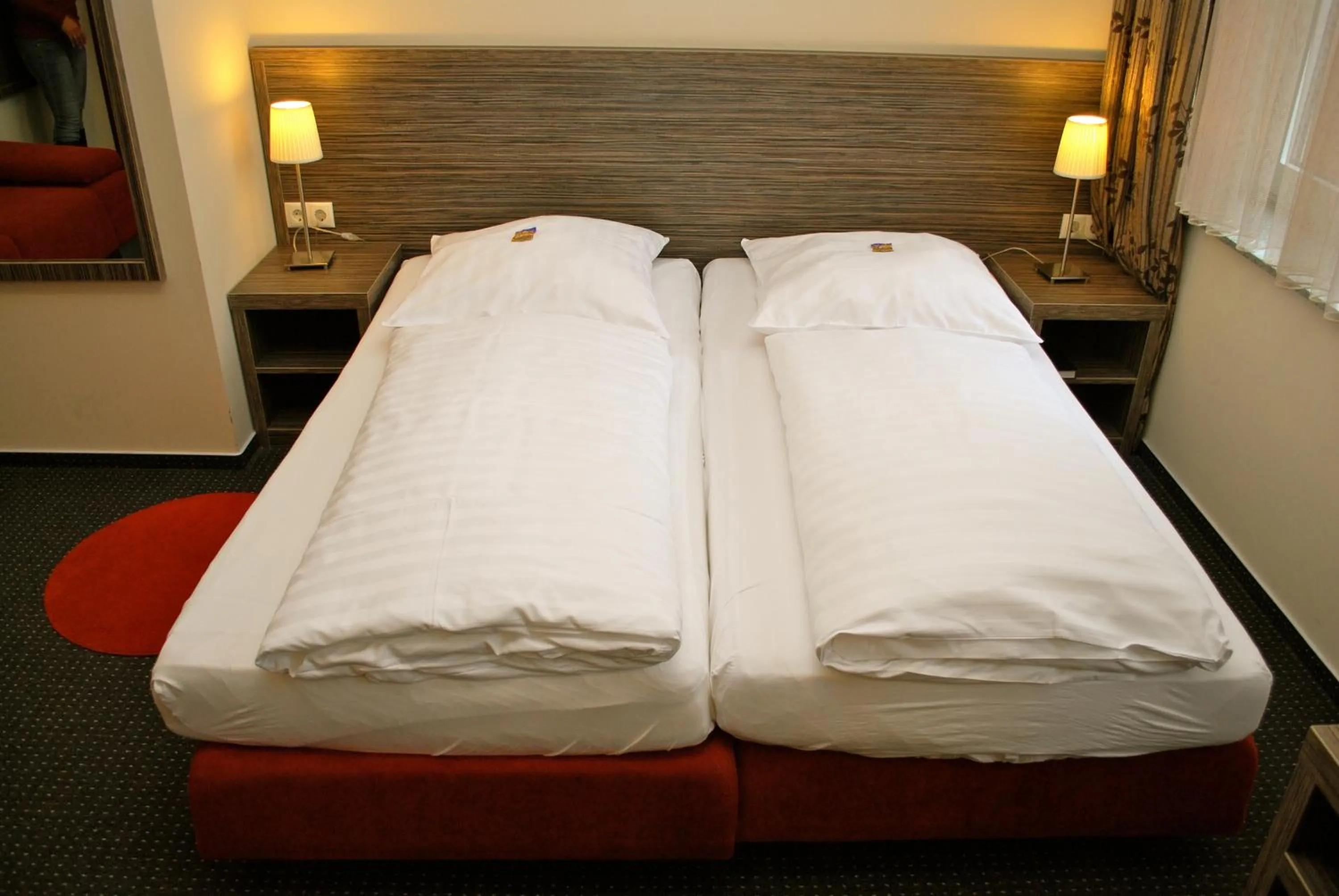 Bed in Hotel Dietrichsdorfer Hof