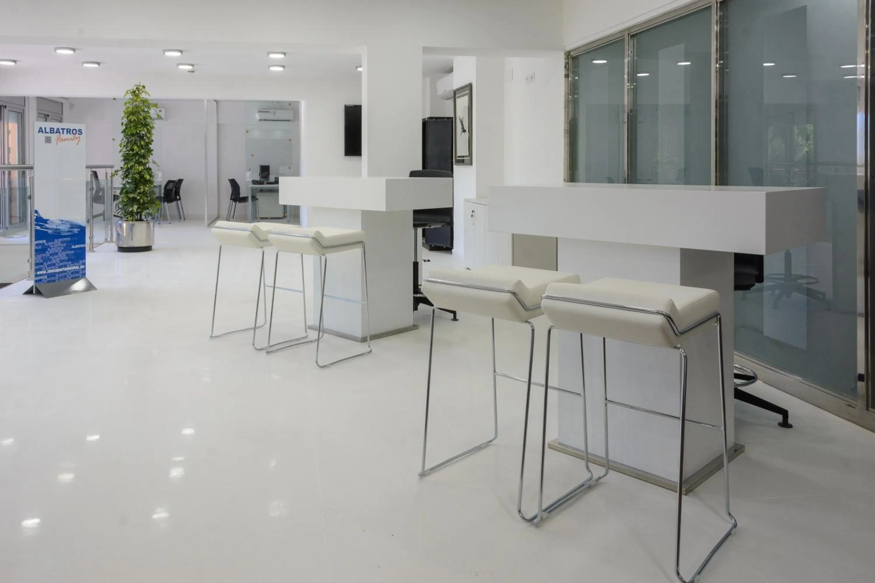 Lobby or reception in Albatros Family