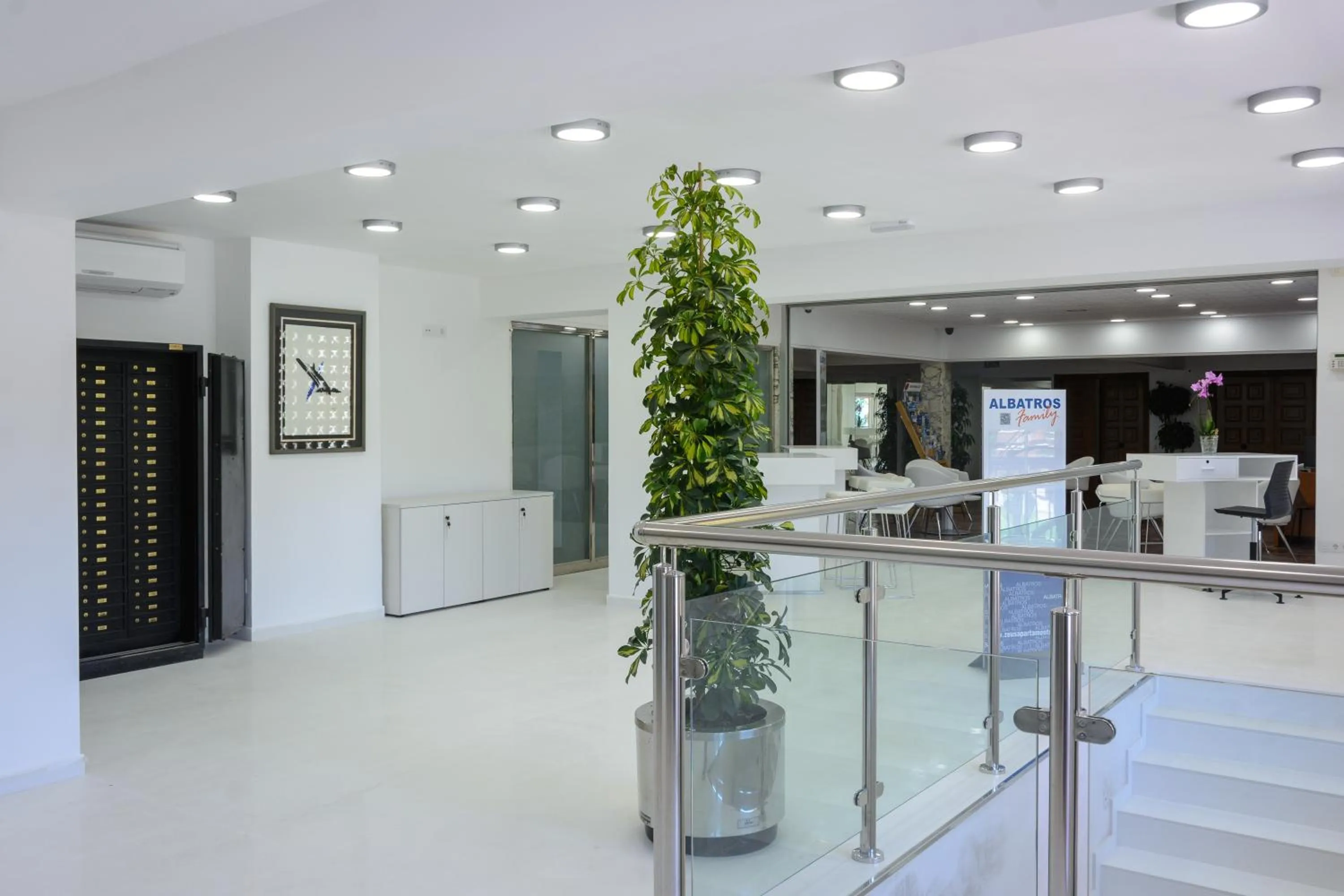 Lobby or reception in Albatros Family
