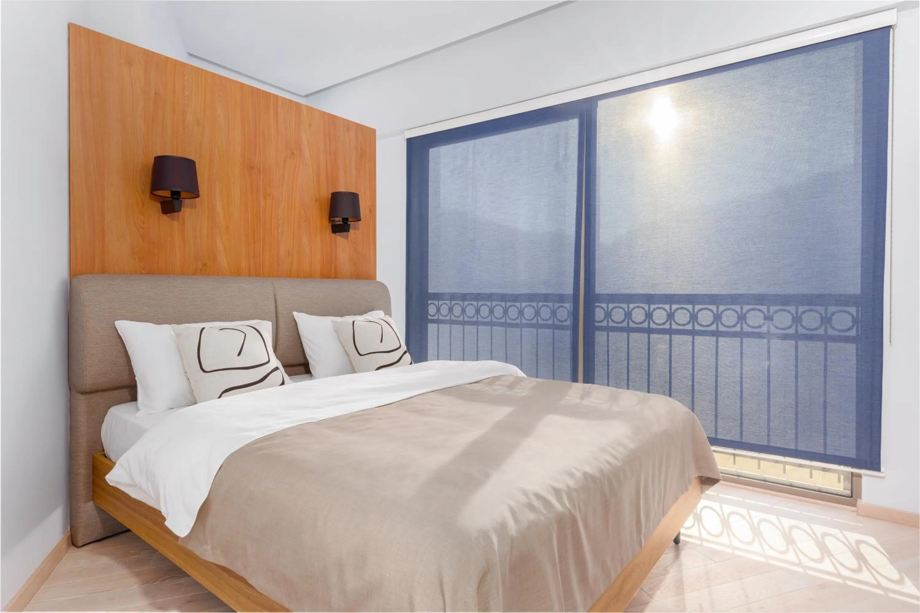 Bed in Hotel Kadmo by Aycon