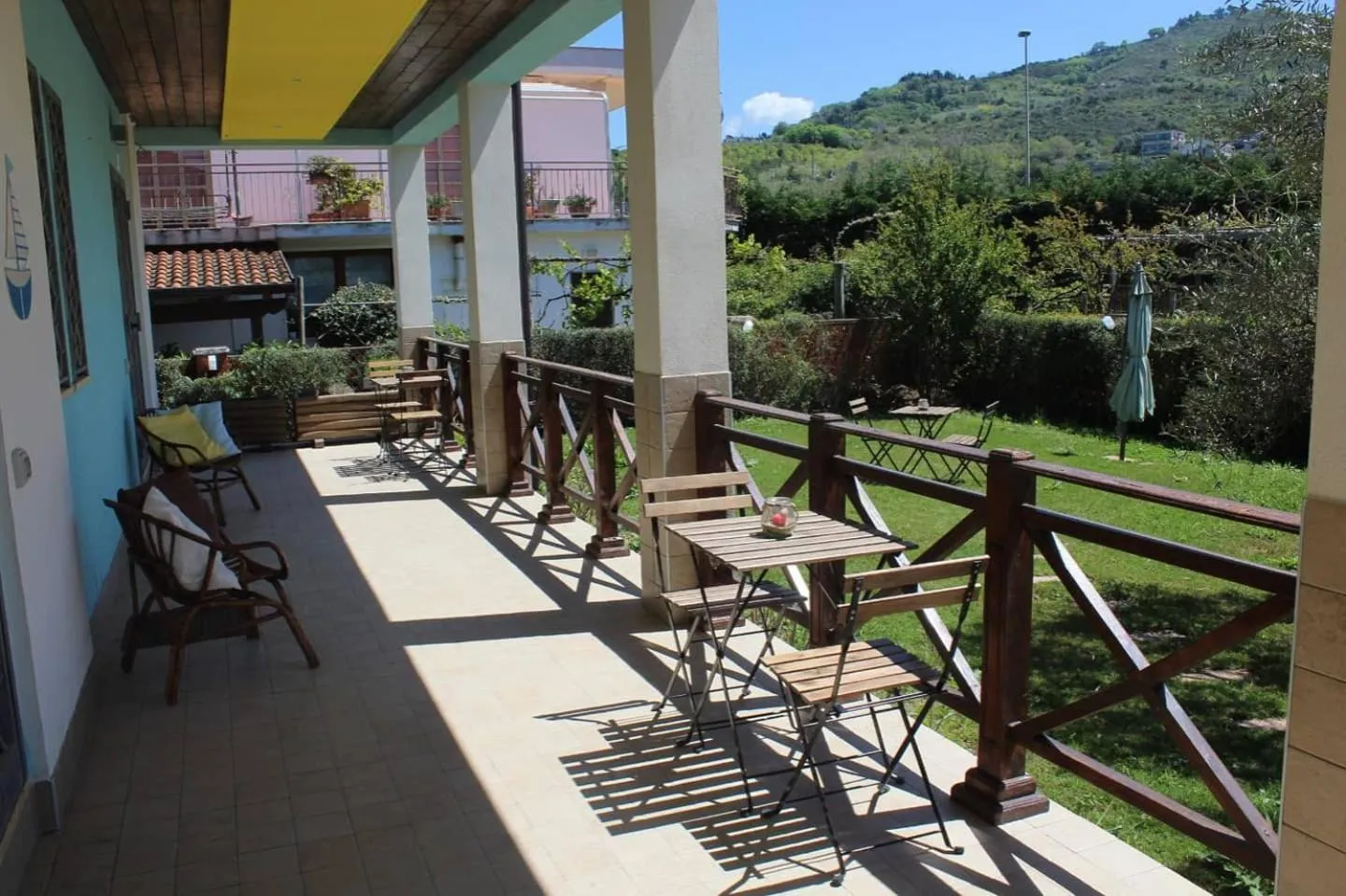 Patio in B&B Oasi al Mare