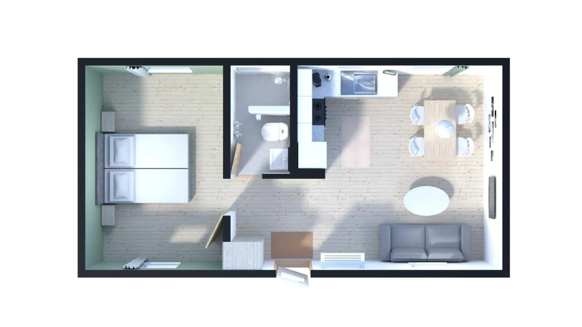 Shower in Tingsryd Resort