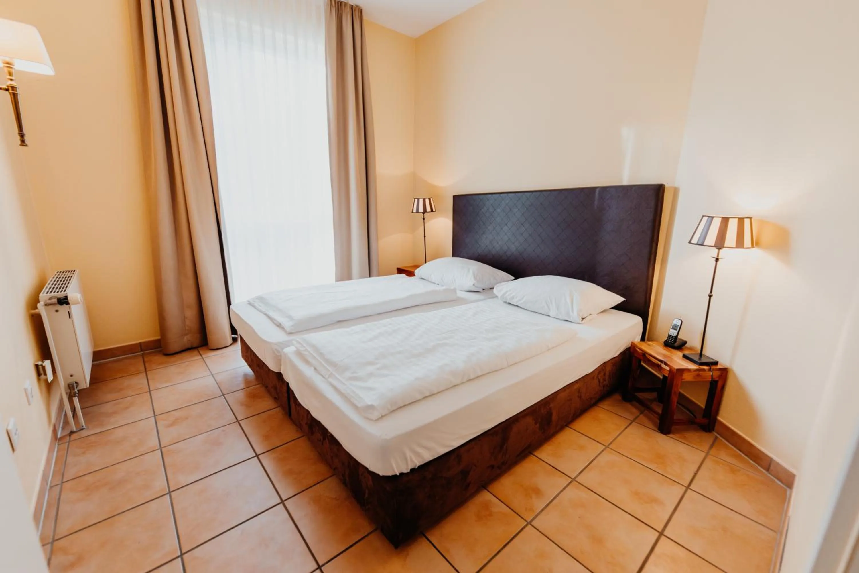 Bedroom, Bed in Hotel Hüttmann