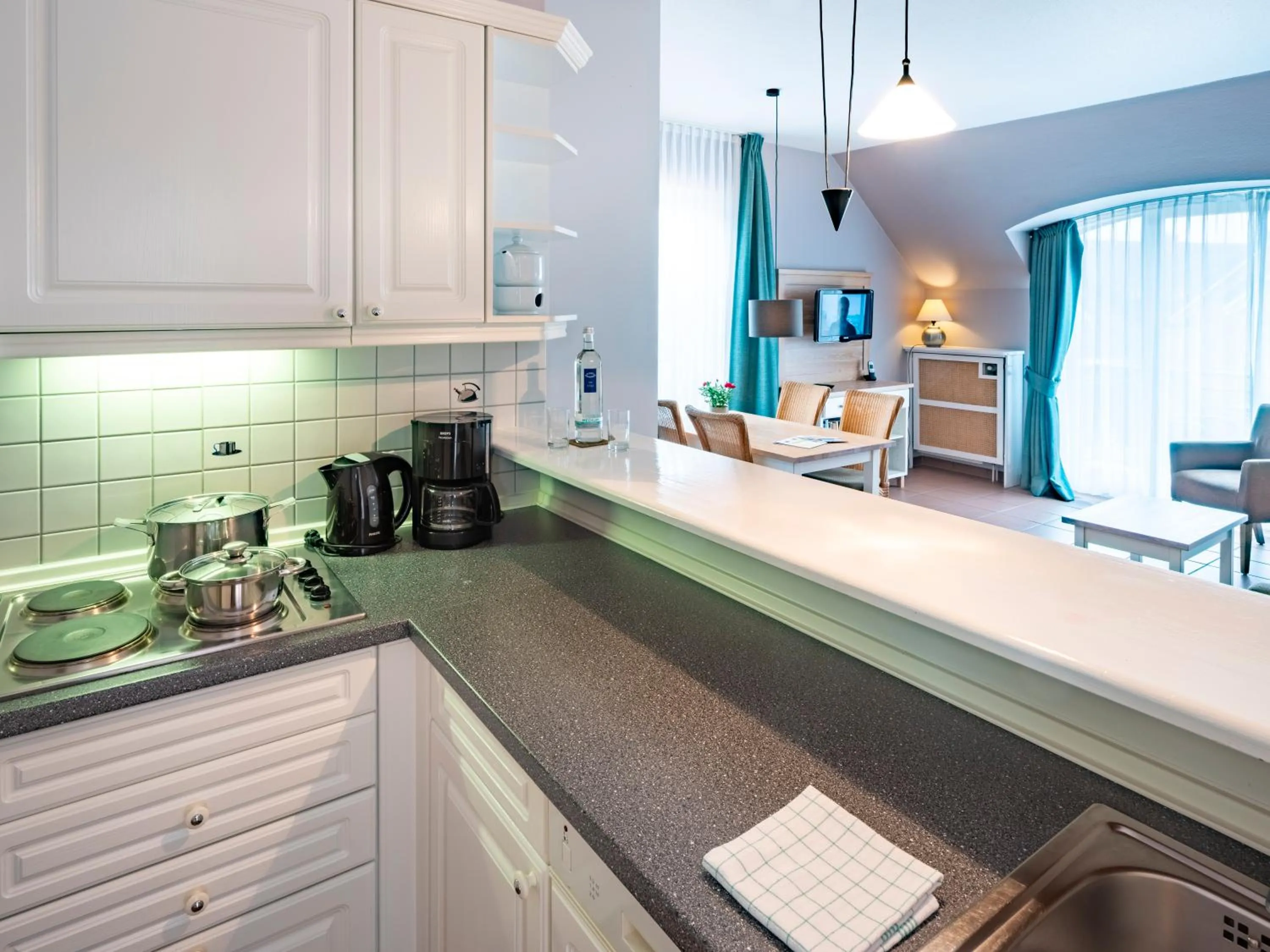 kitchen in Hotel Hüttmann