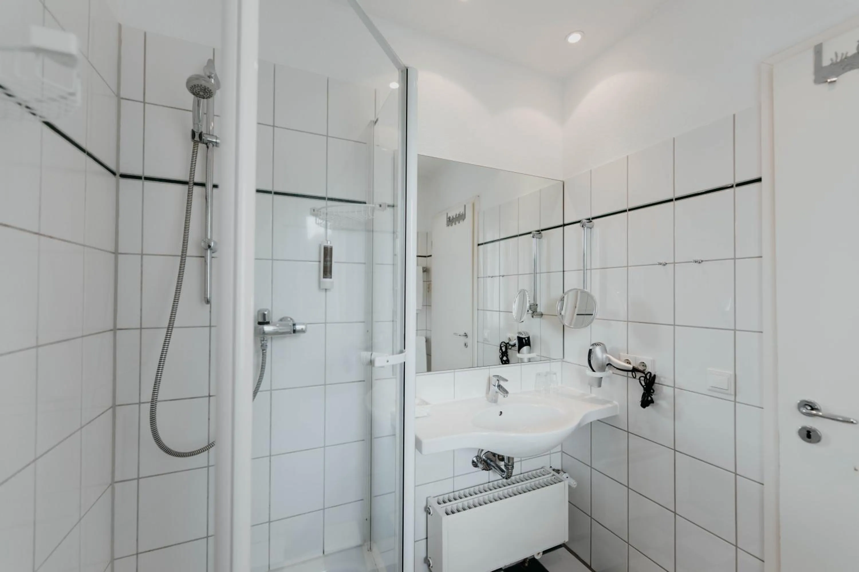 Bathroom in Hotel Hüttmann