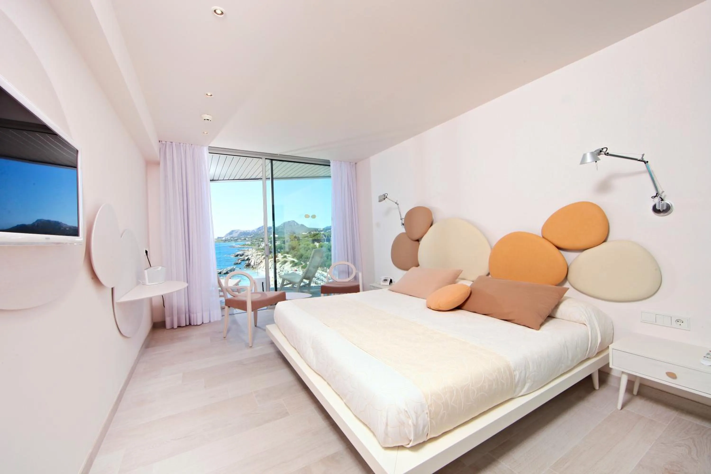 Bed in Son Moll Sentits Hotel & Spa - Adults Only