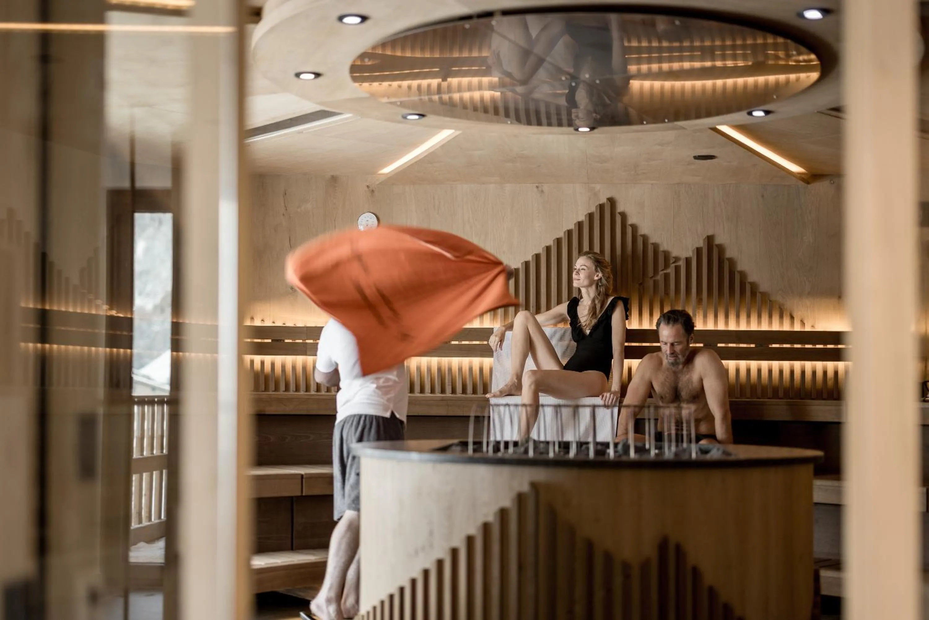 Sauna in Das Central – Alpine . Luxury . Life