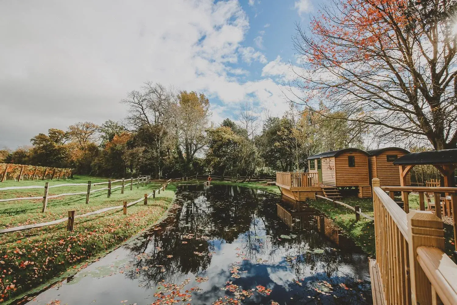 Shepherds Hut - Double in Lympstone Manor Hotel Restaurant & Vineyard - Relais & Chateaux Shepherds Hut - Double in Lympstone Manor Hotel Restaurant & Vineyard - Relais & Chateaux