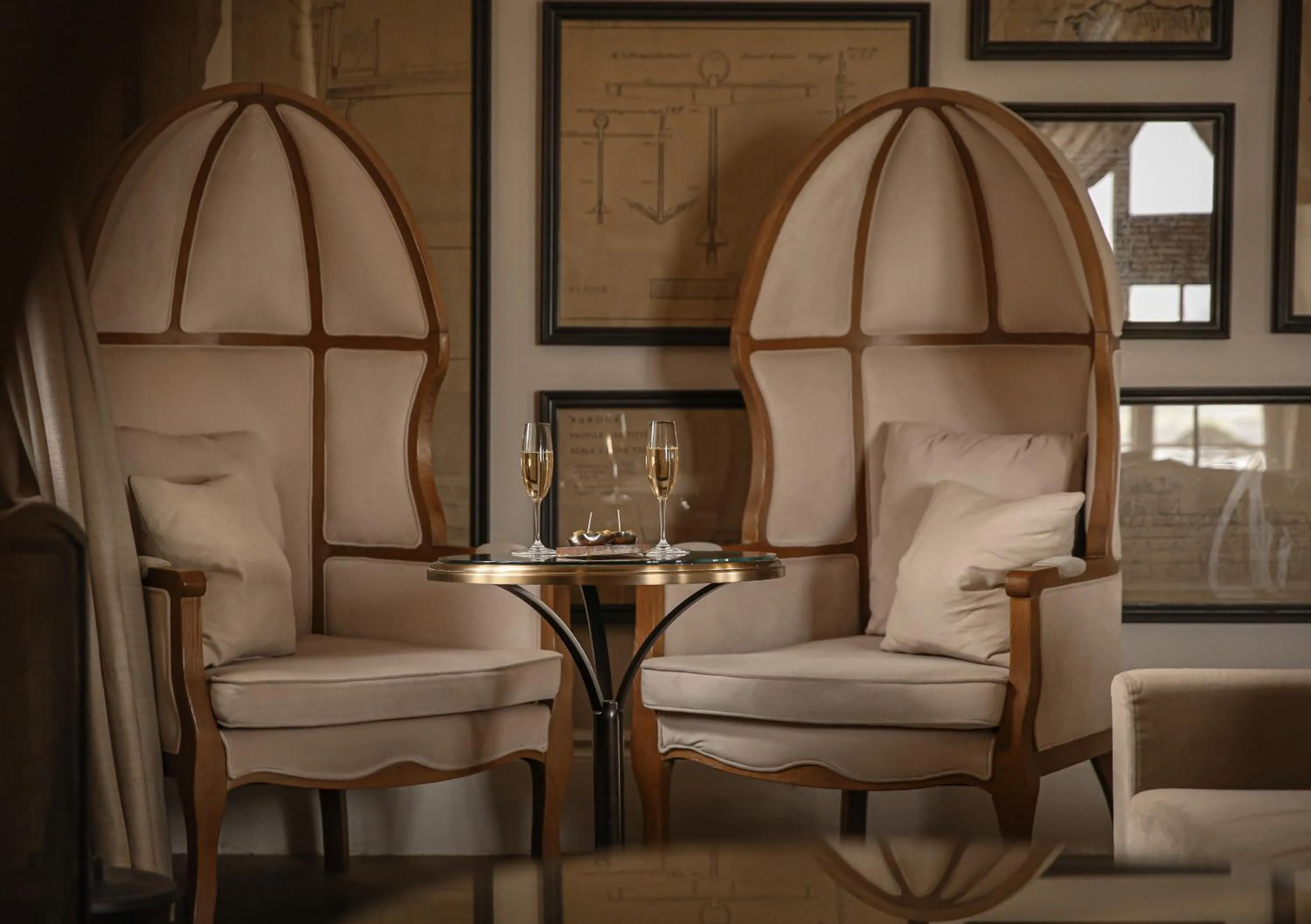 Lounge or bar in Lympstone Manor Hotel Restaurant & Vineyard - Relais & Chateaux