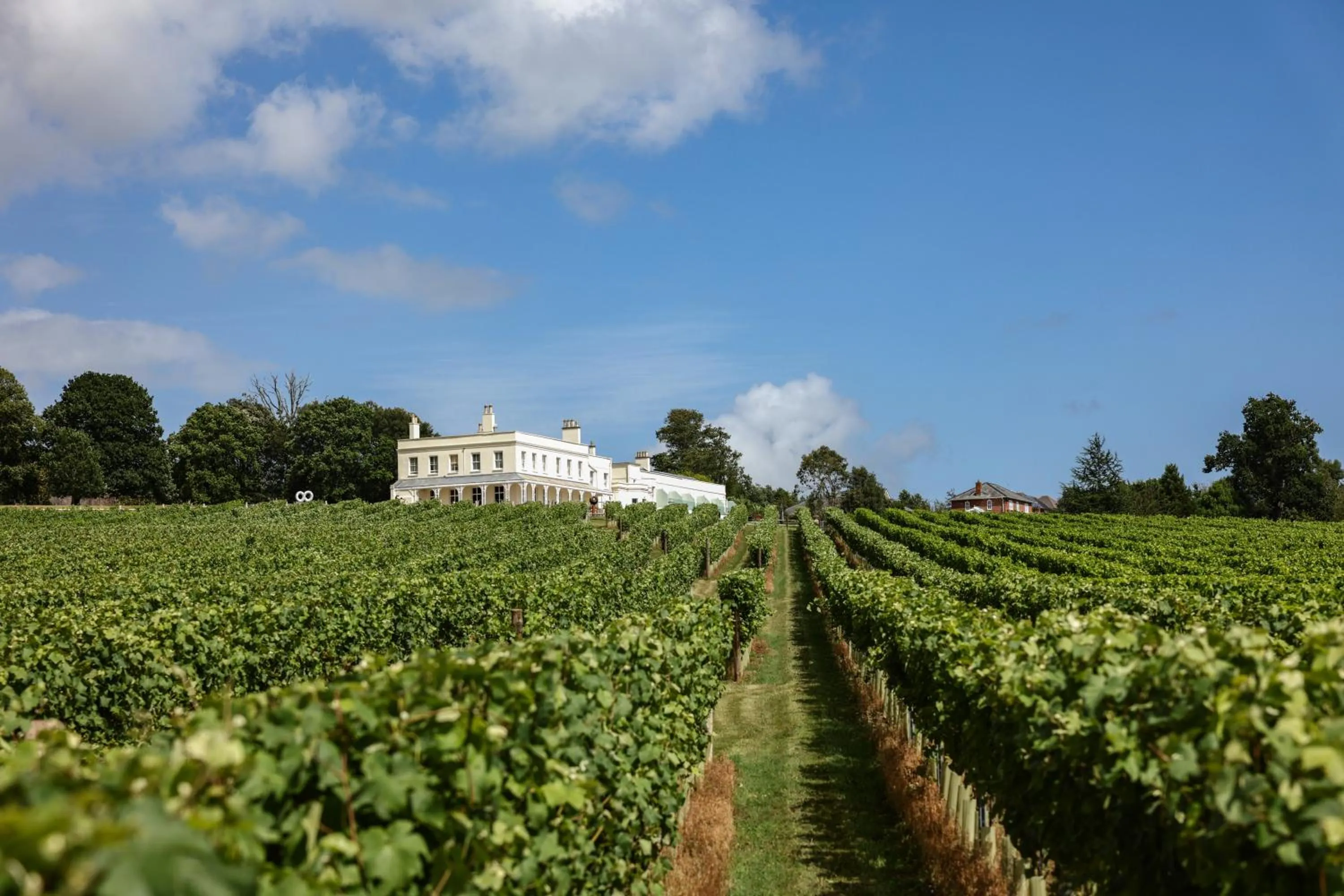 Facade/entrance in Lympstone Manor Hotel Restaurant & Vineyard - Relais & Chateaux