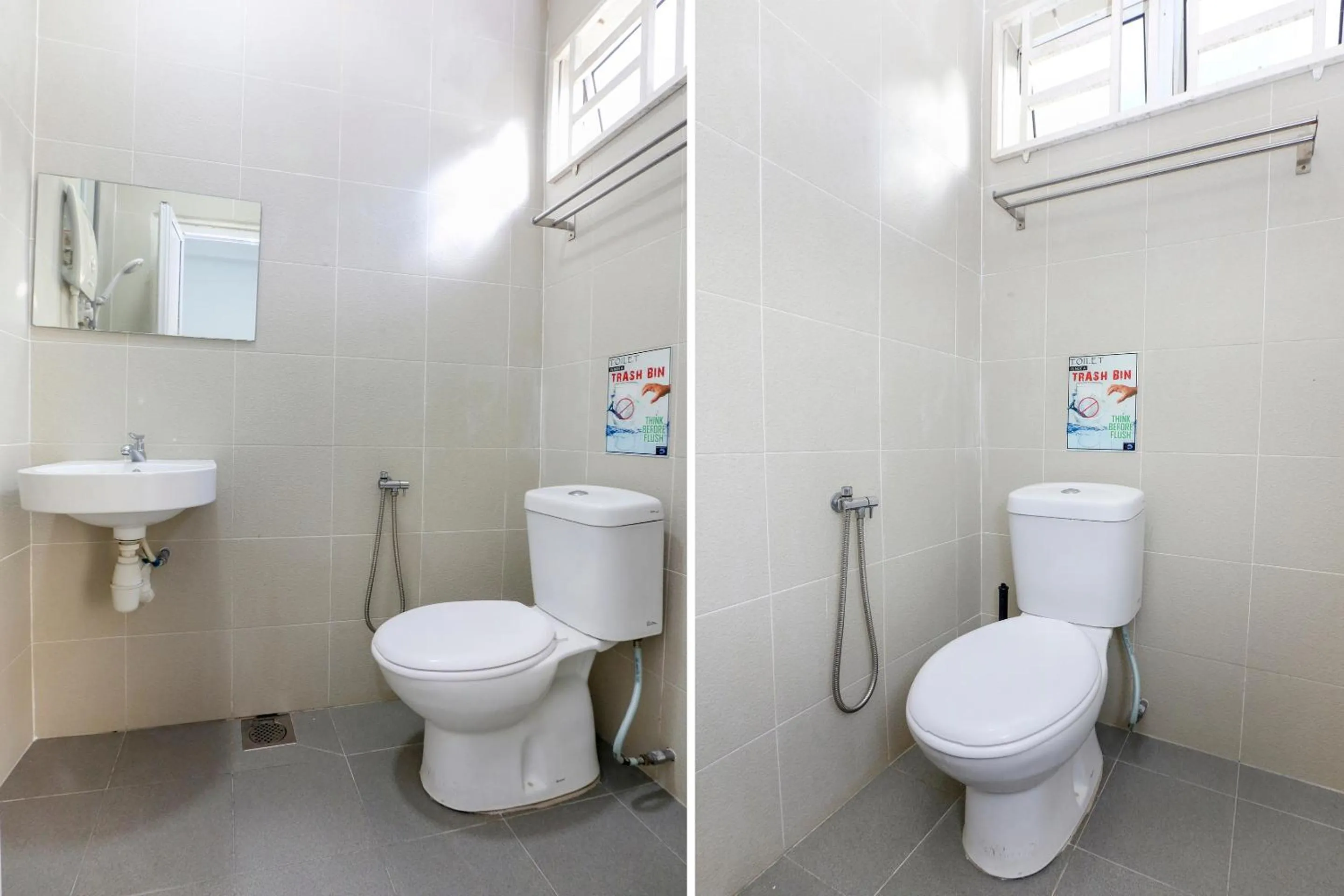 Bathroom in Hotel O Come Inn Premium