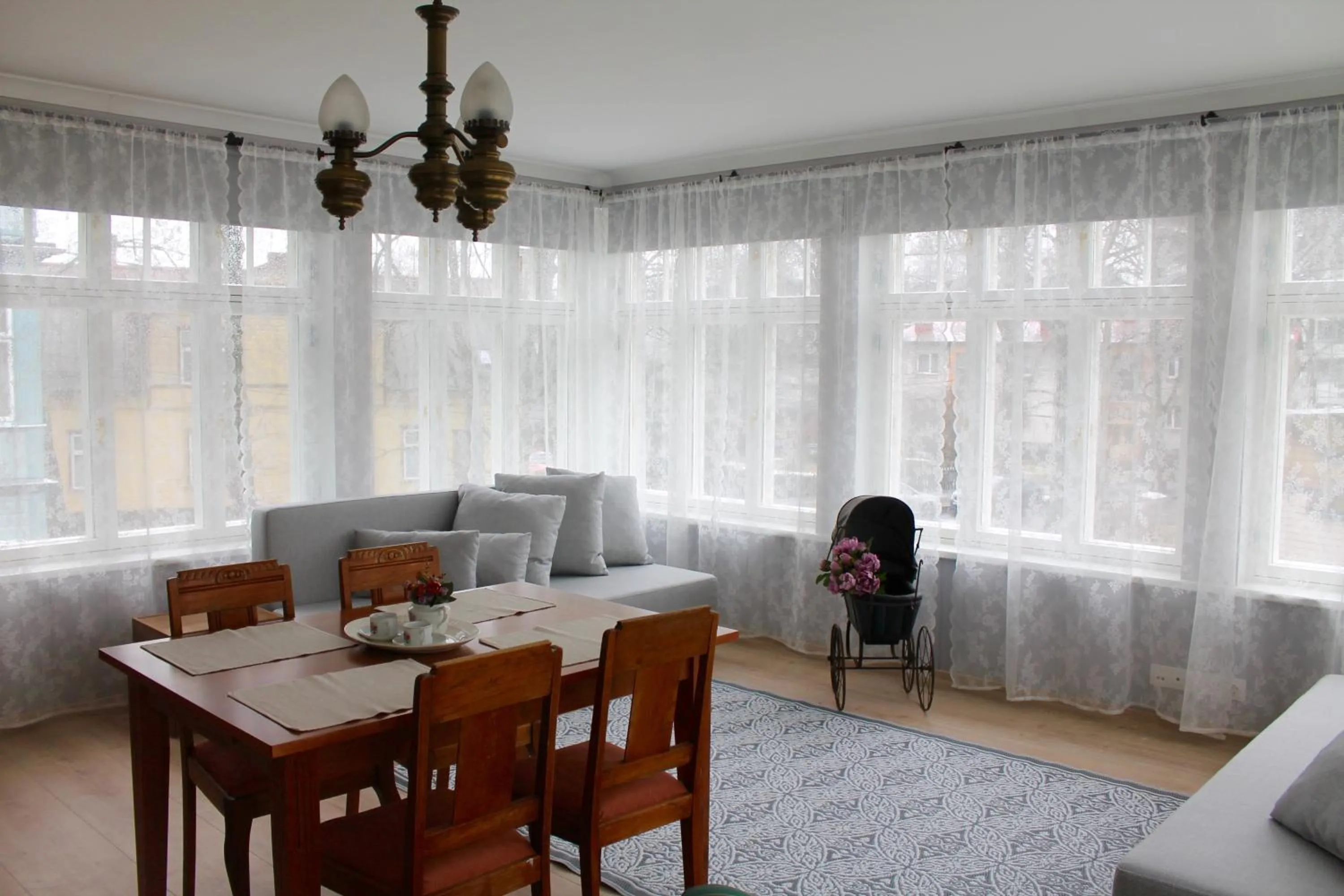 Living room in Austri Villa