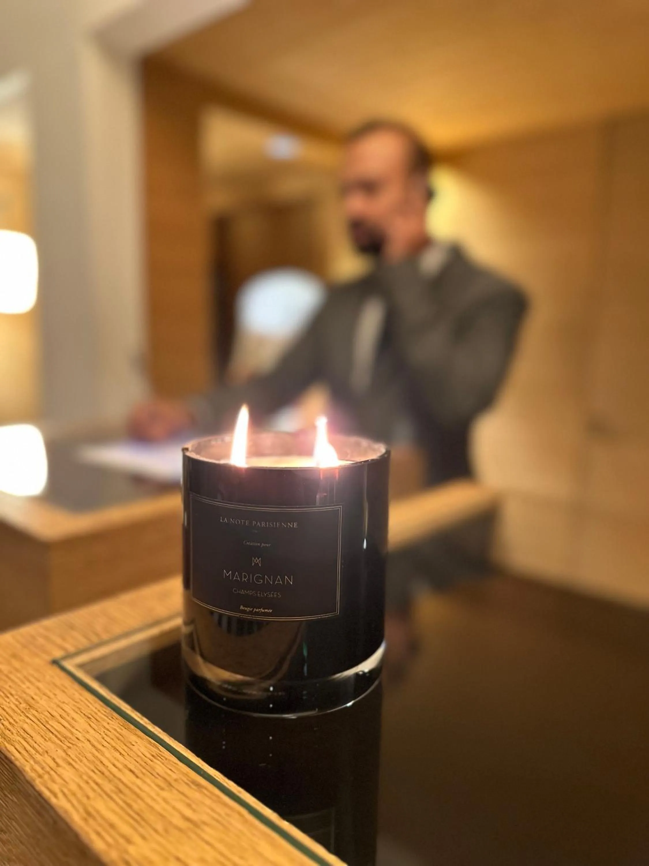 Lobby or reception in Hotel Marignan Champs-Elysées