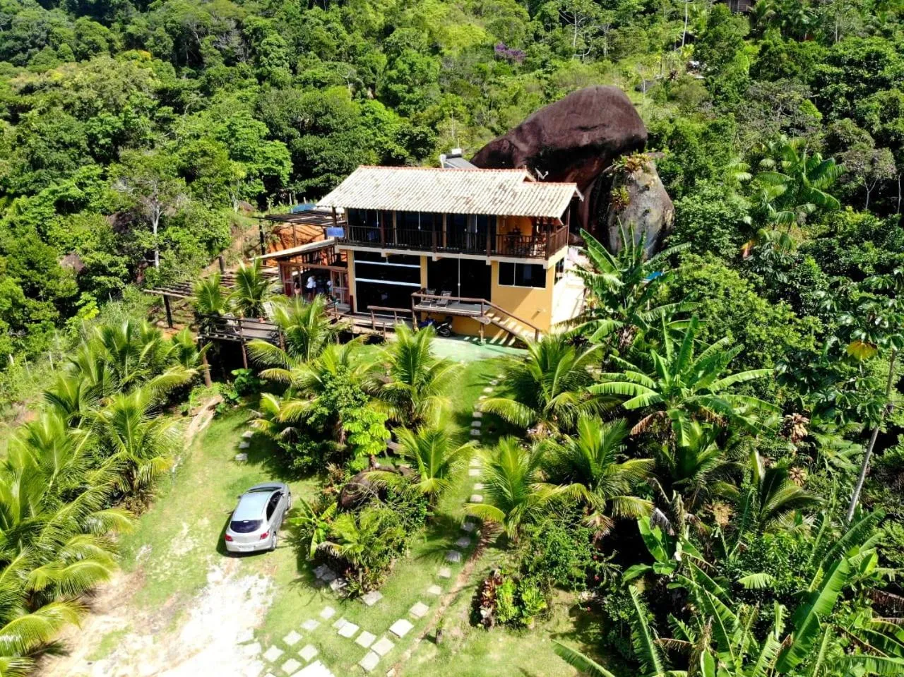 Bird's eye view in Espaço Indio Tupi