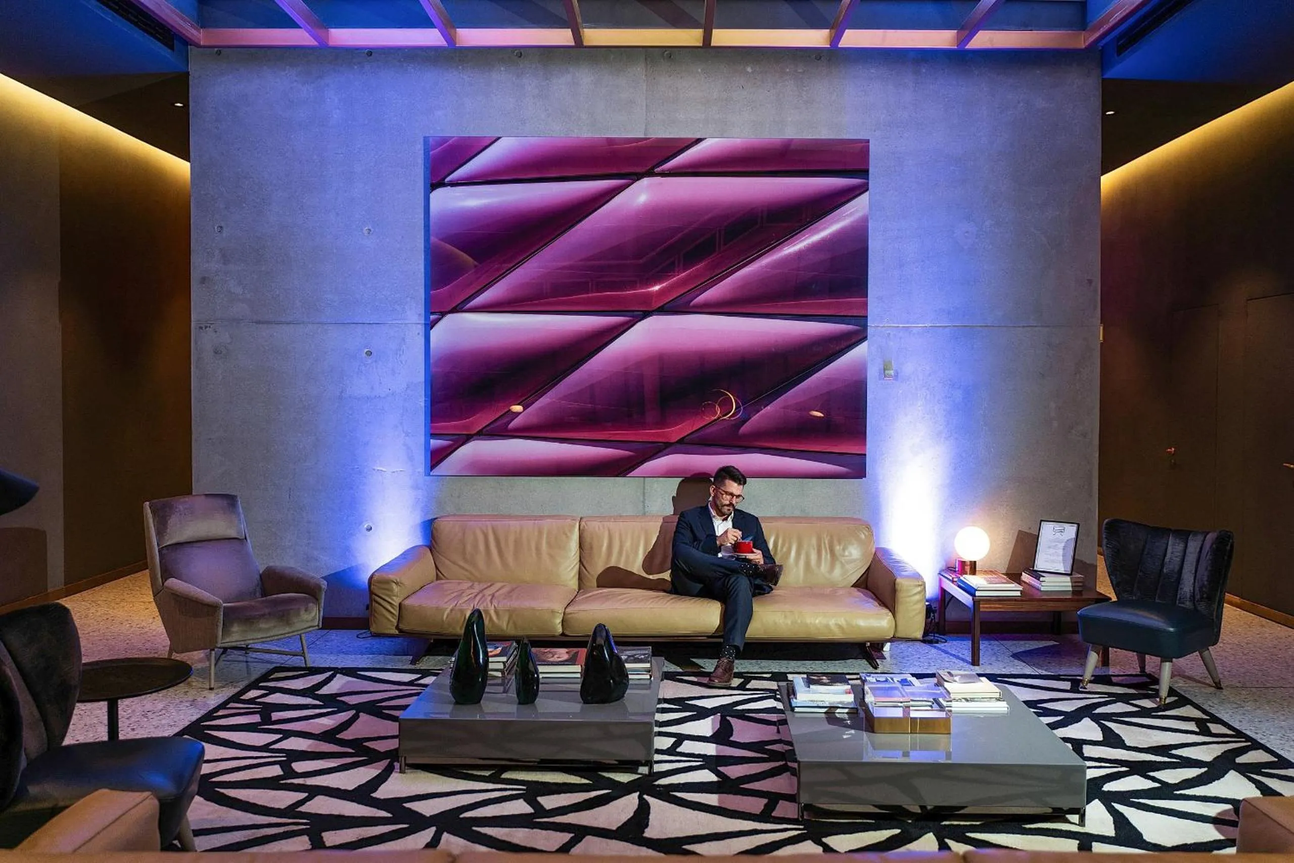 Lobby or reception in Room Mate Collection Gerard, Barcelona