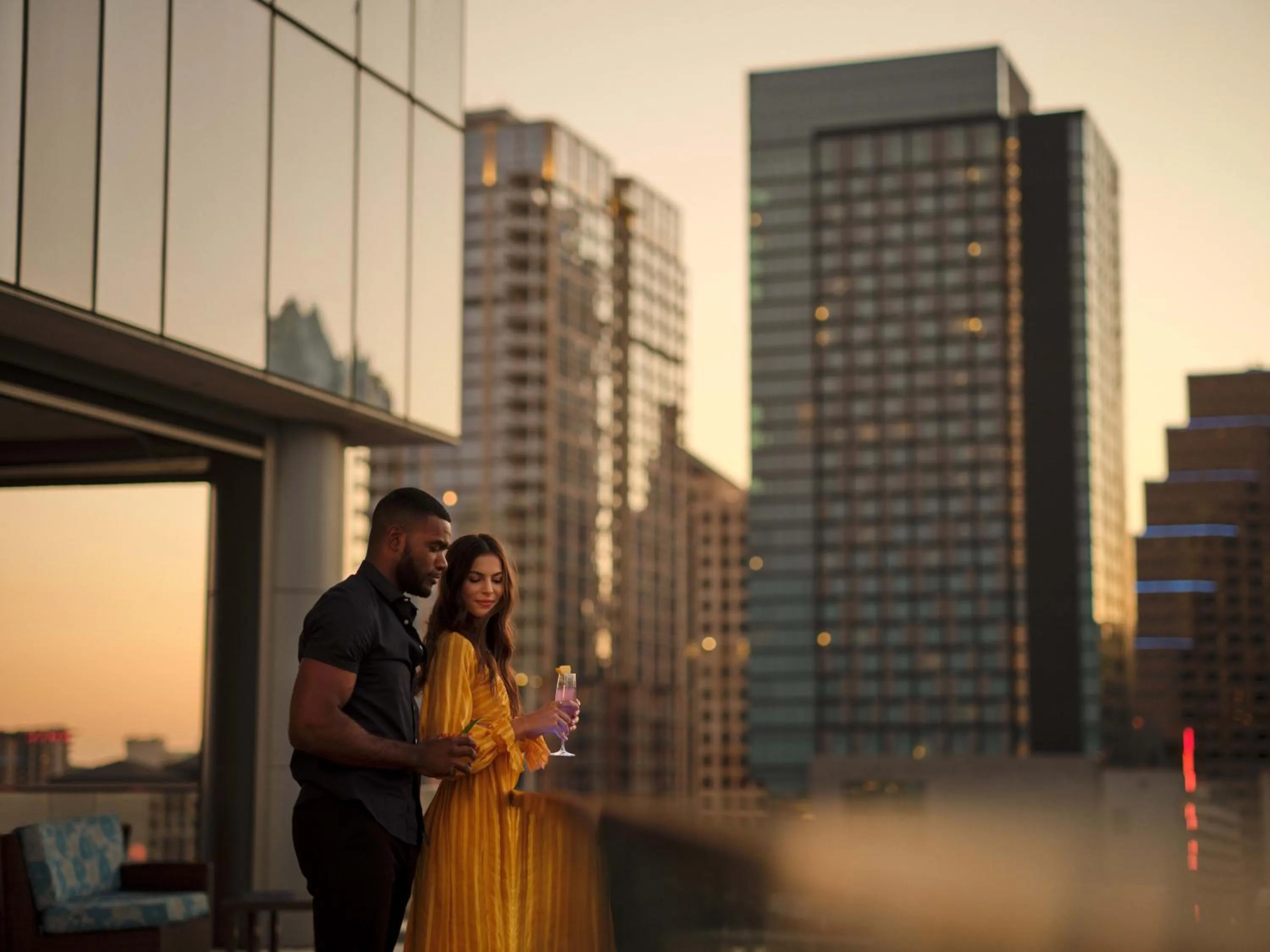 Pool view in Fairmont Austin