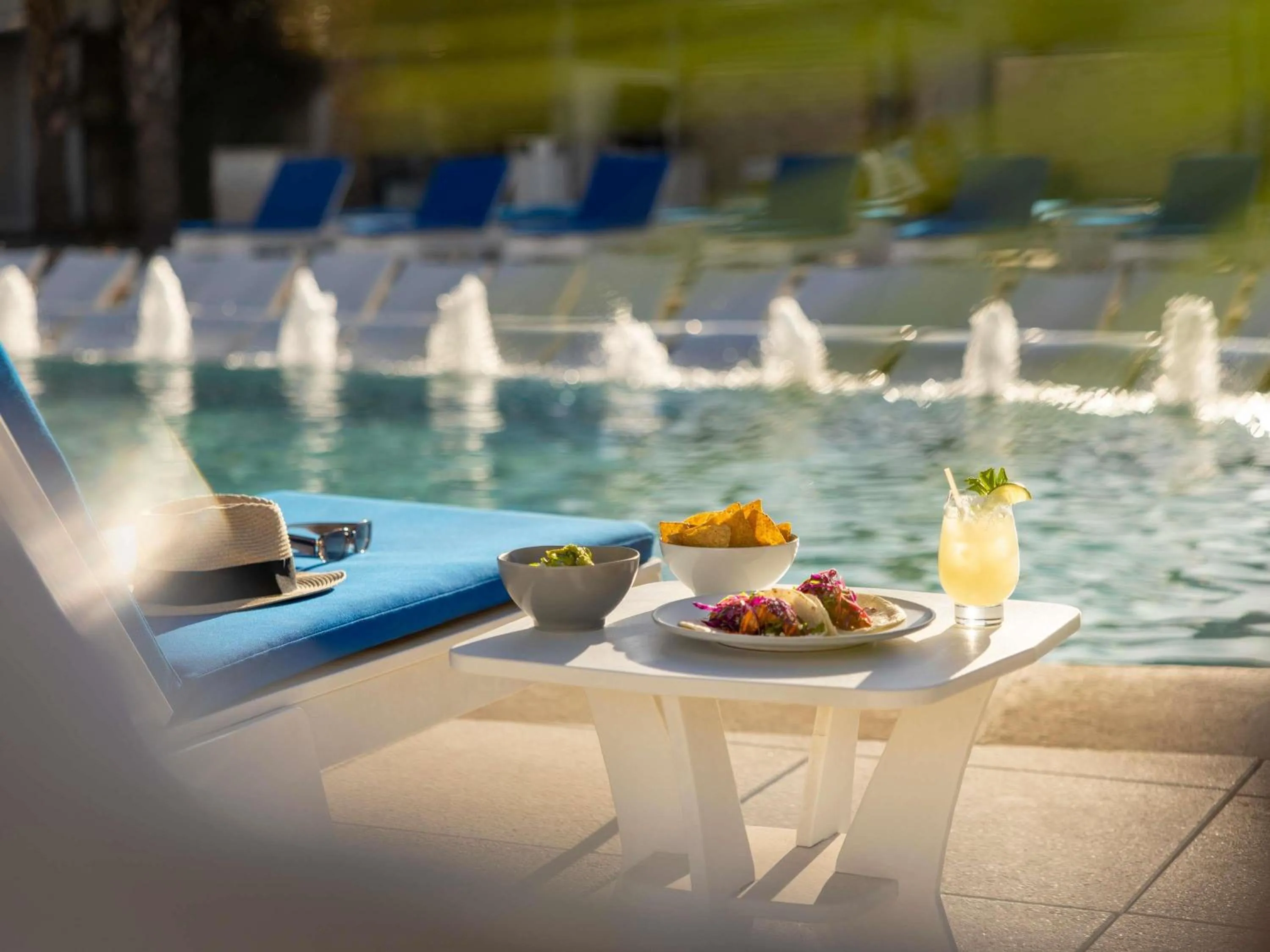 Pool view in Fairmont Austin