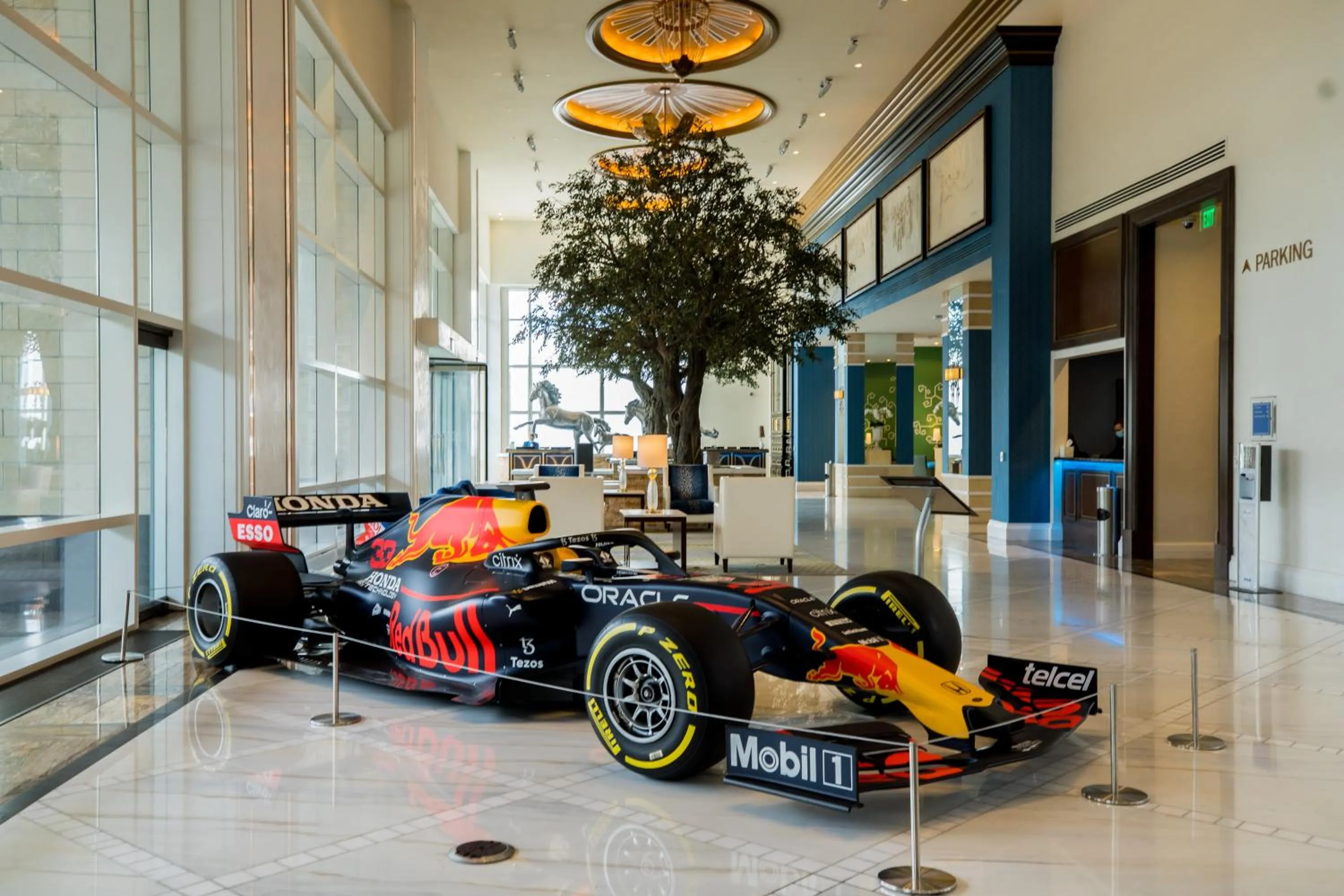 Lobby or reception in Fairmont Austin