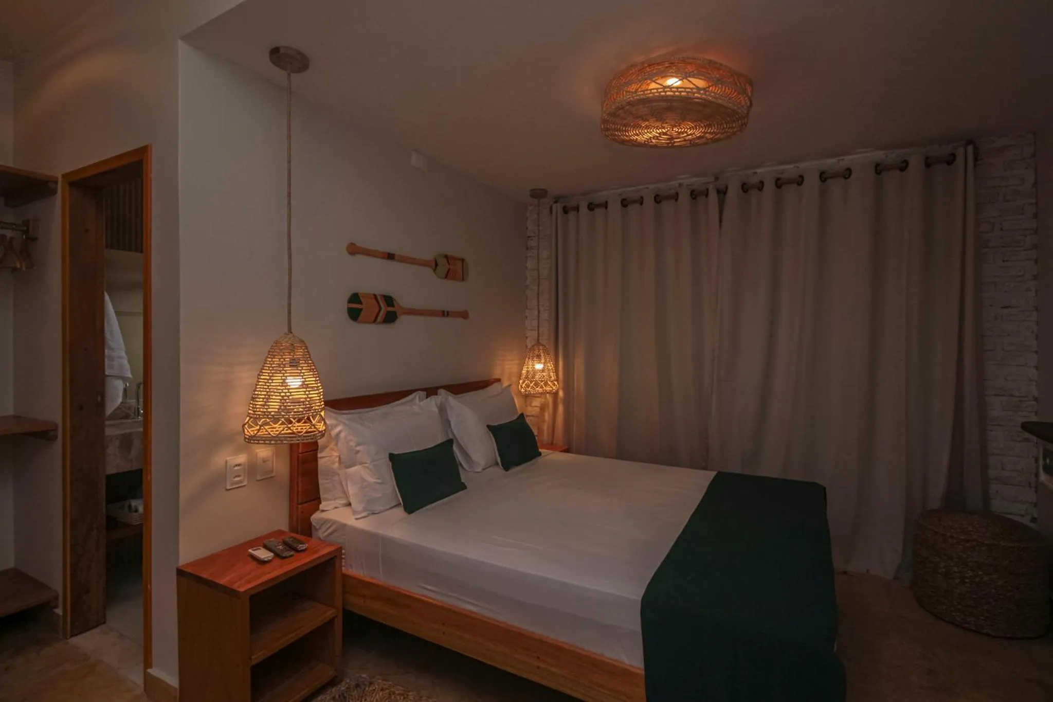 Bed in Pousada Preamar