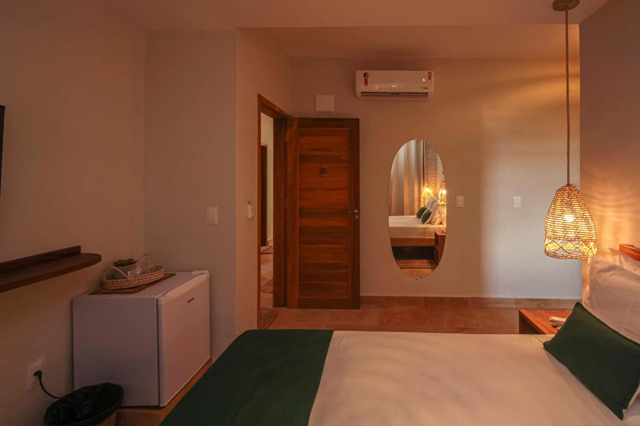 Bed in Pousada Preamar