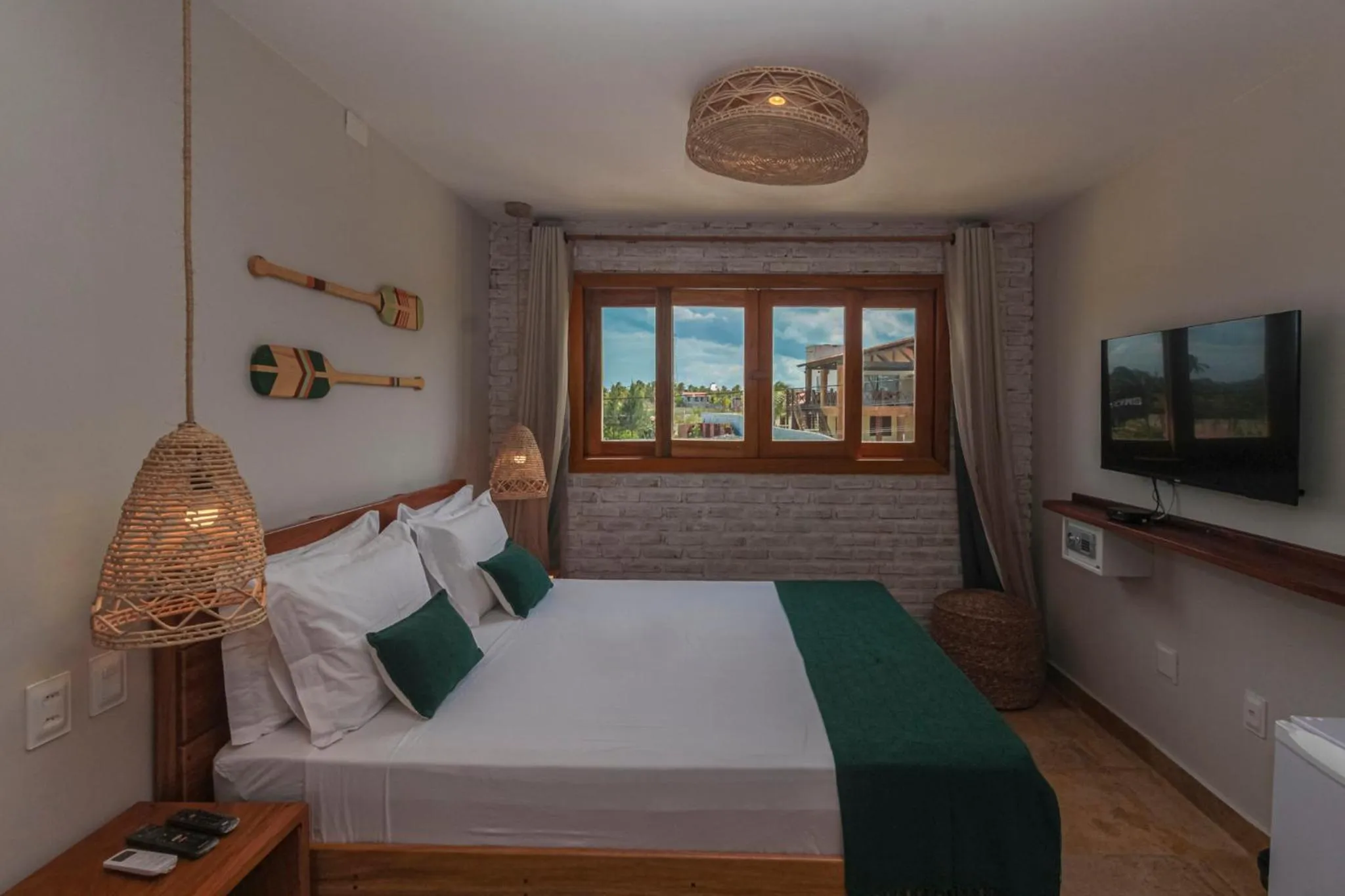 Bed in Pousada Preamar