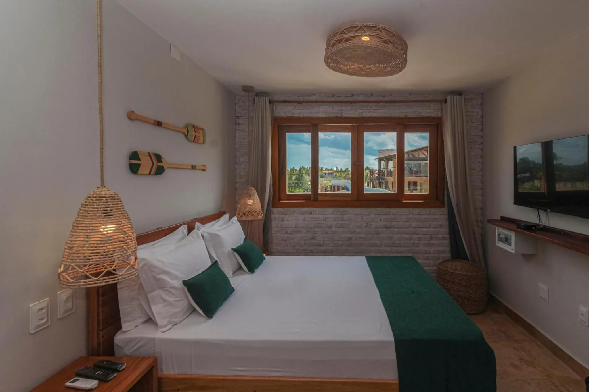 Bed in Pousada Preamar