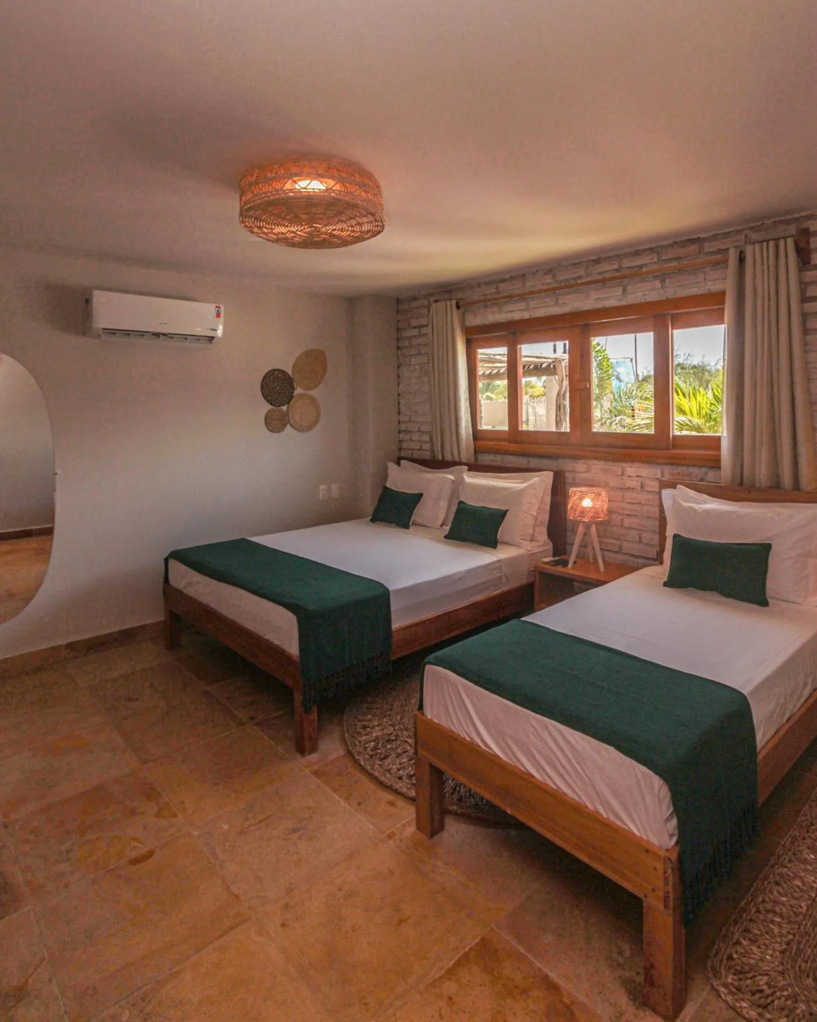 Bed in Pousada Preamar