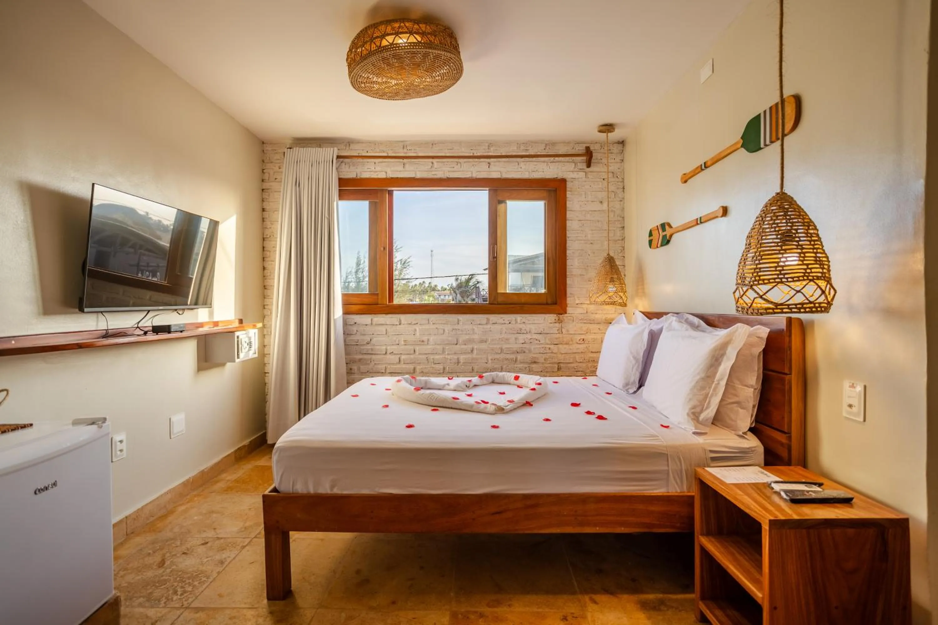 Bed in Pousada Preamar