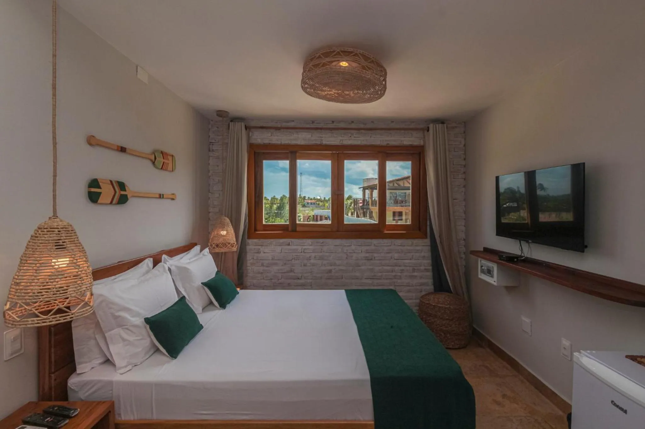 Bed in Pousada Preamar