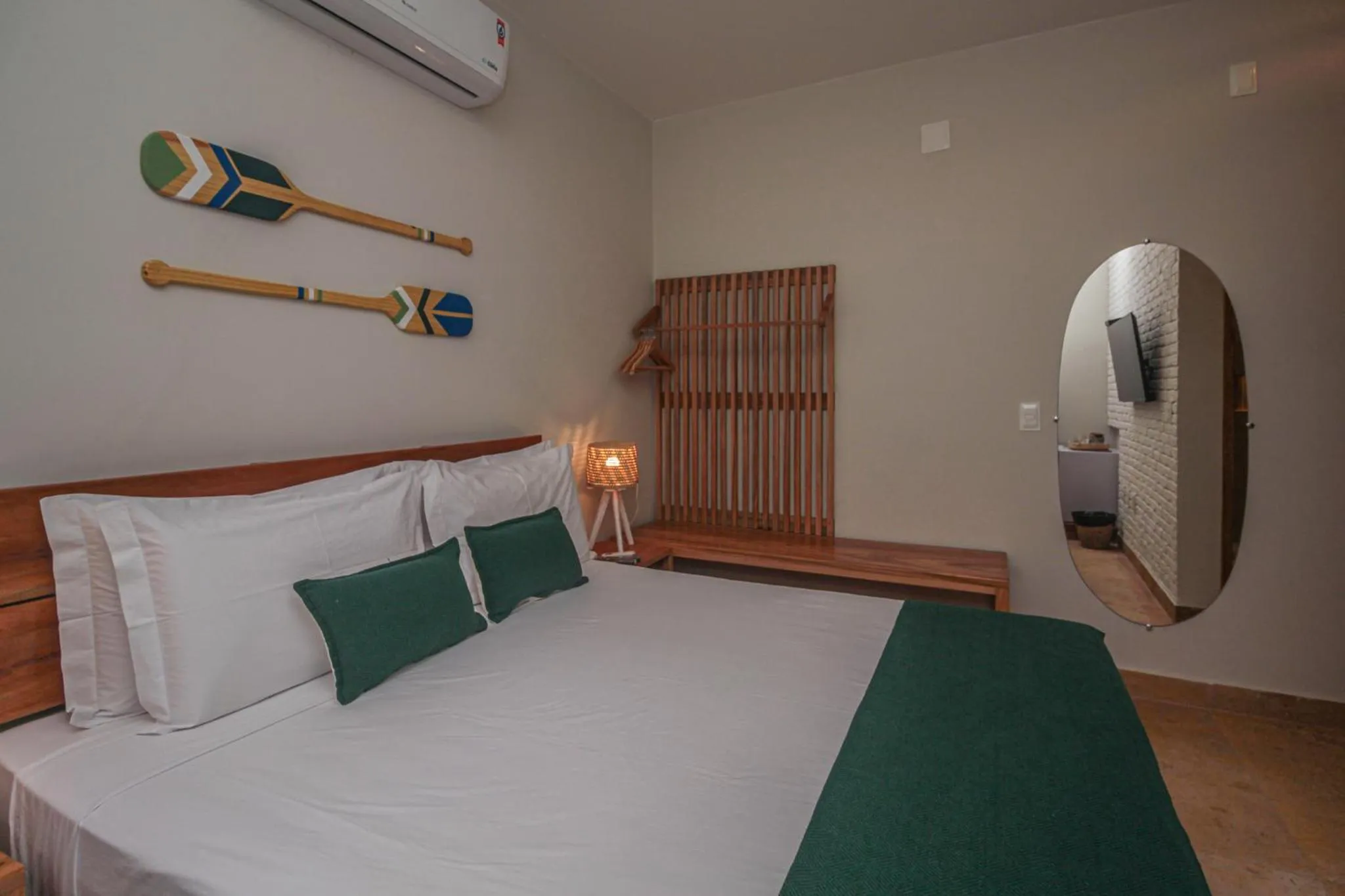 Bed in Pousada Preamar