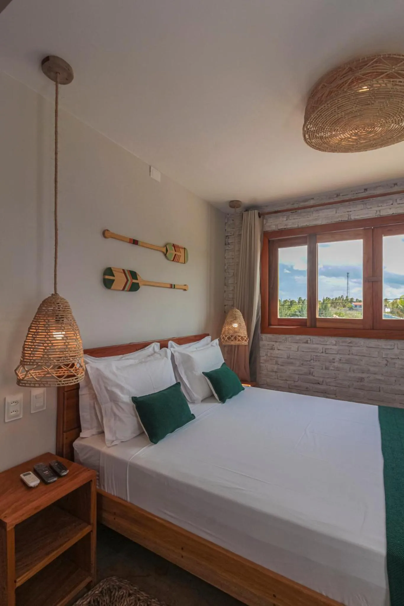 Bed in Pousada Preamar